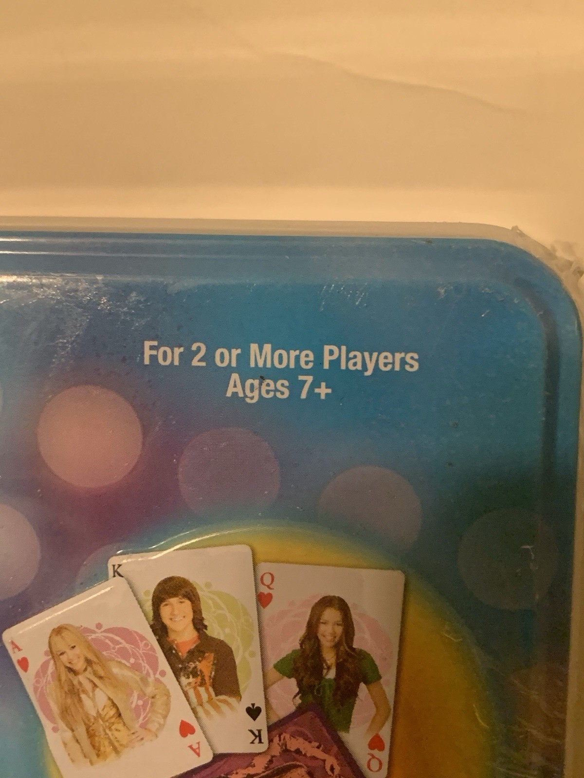 Cardinal Disney Hannah Montana Miley Cyrus Pop Star Card Game Ages 7+ New Sealed
