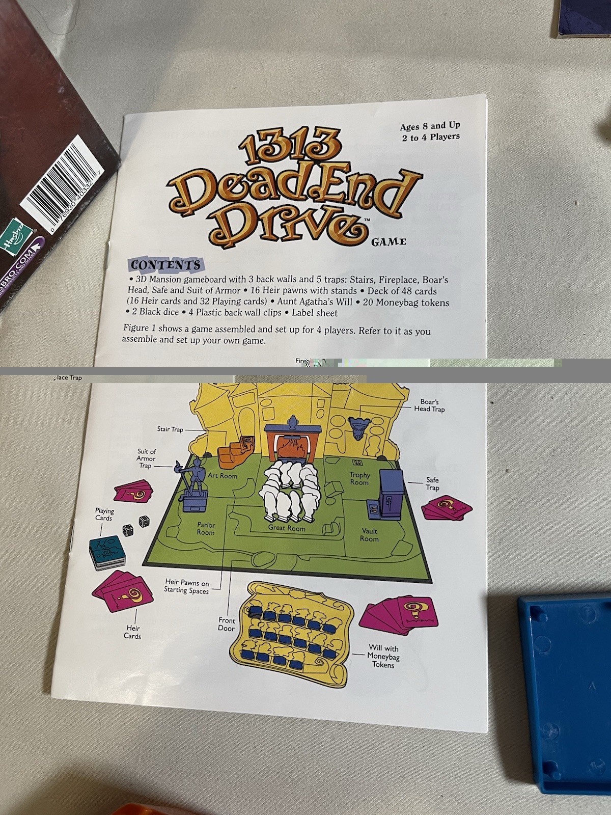 1313 Dead End Drive the Game of Relative Danger 8years & Up Used See Description