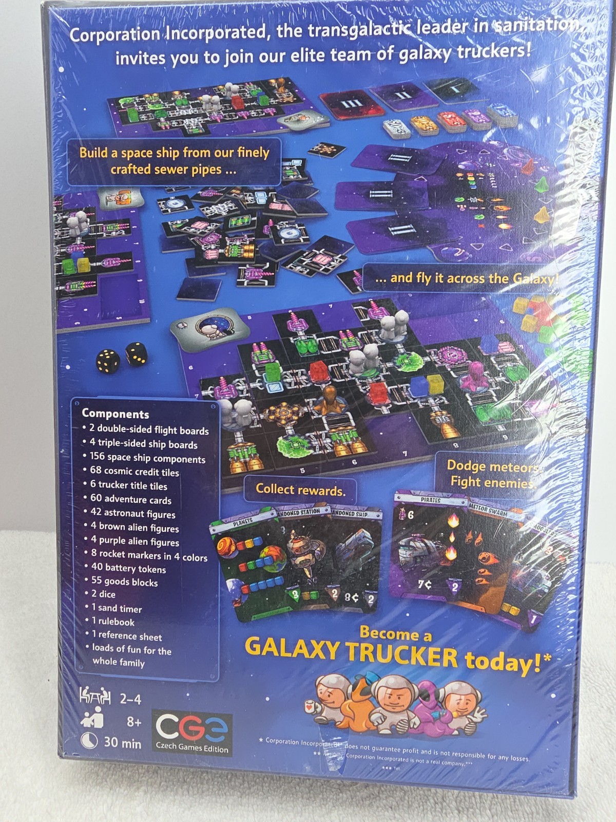 Galaxy Trucker Board Game Czech Games Edition NEW FACTORY SEALED