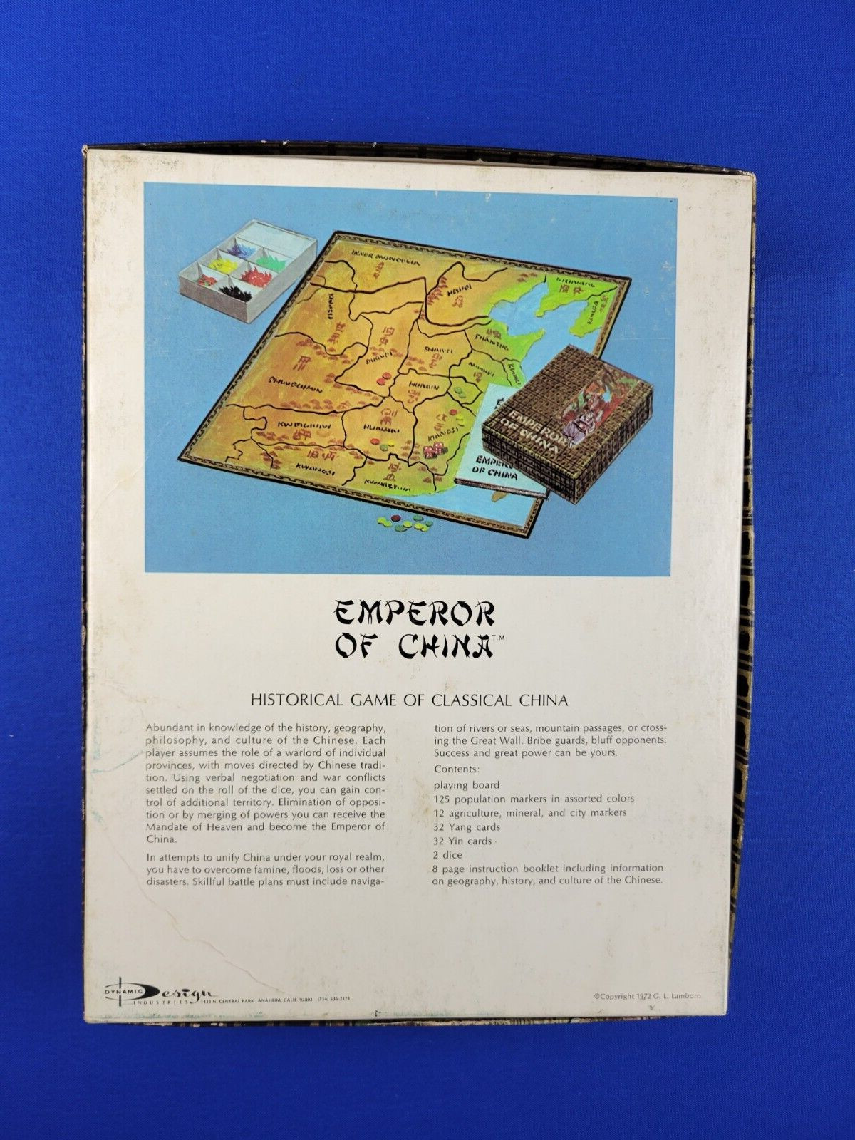 Emperor of China Box Set – Dynamic Games (Complete)