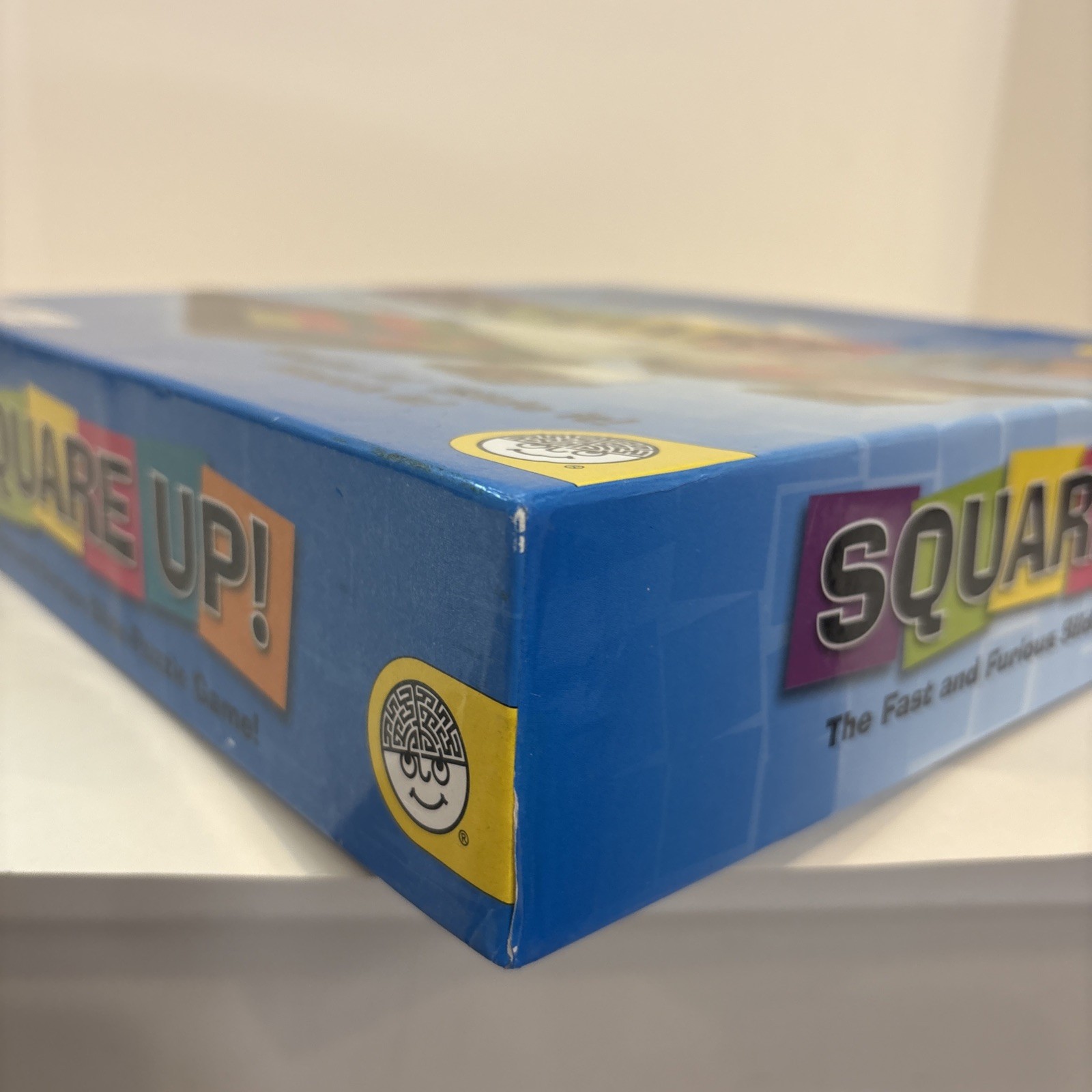 Square Up! 2 Player Tile Puzzle Game Family Ages 6+ Brainbox Complete