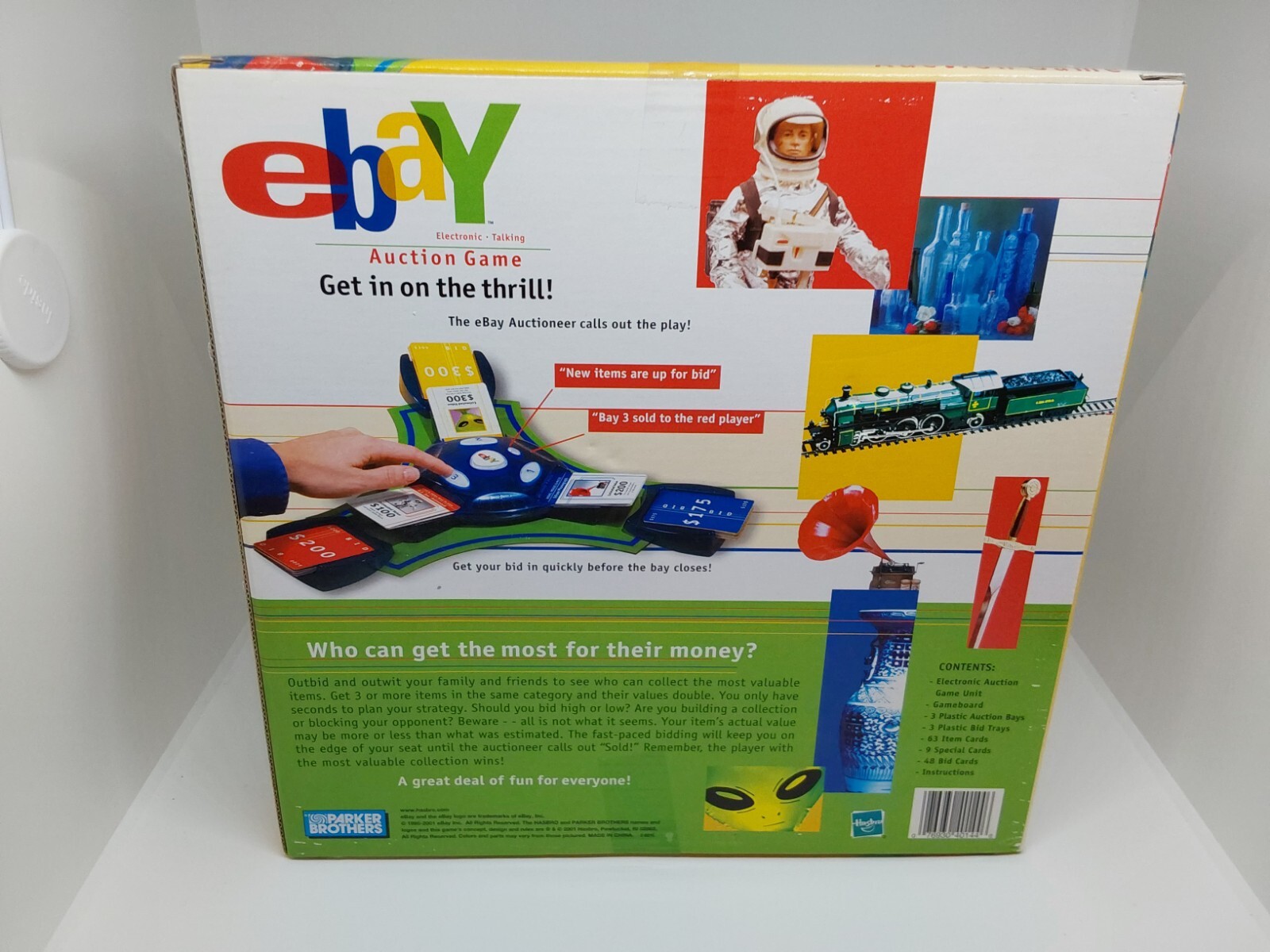 eBay Auction Board Game Electronic Talking Parker Brothers/Hasbro Age 10+ NIB