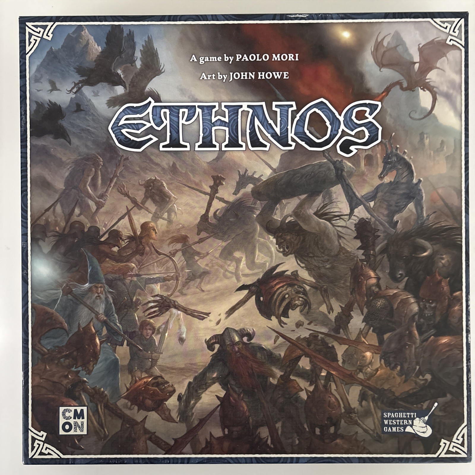 CMON Ethnos Board Game 1st First Edition Great Condition Complete
