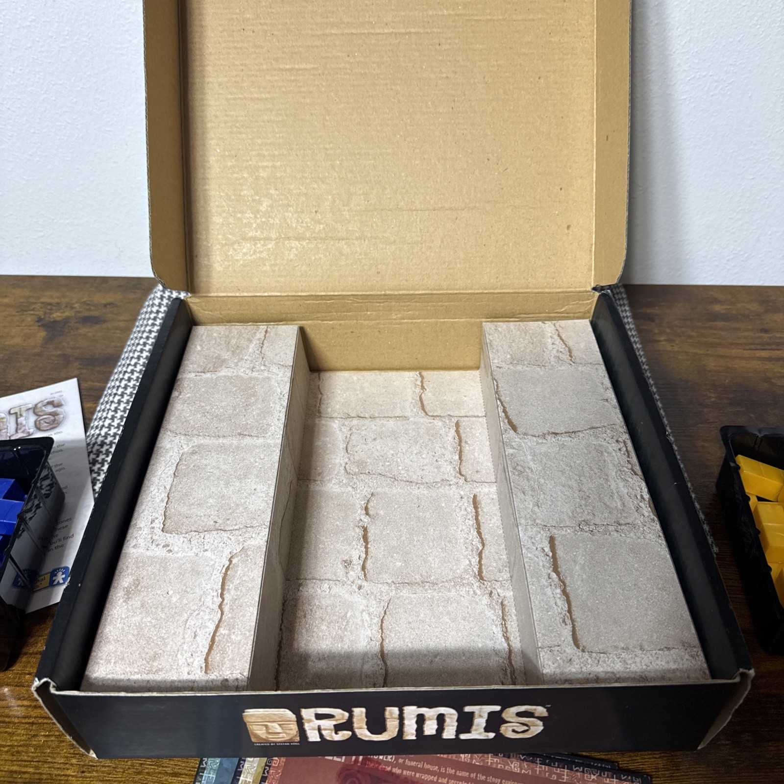 Rumis COMPLETE Educational Insights 2004 Kids Strategy Stones Pyramids Inca