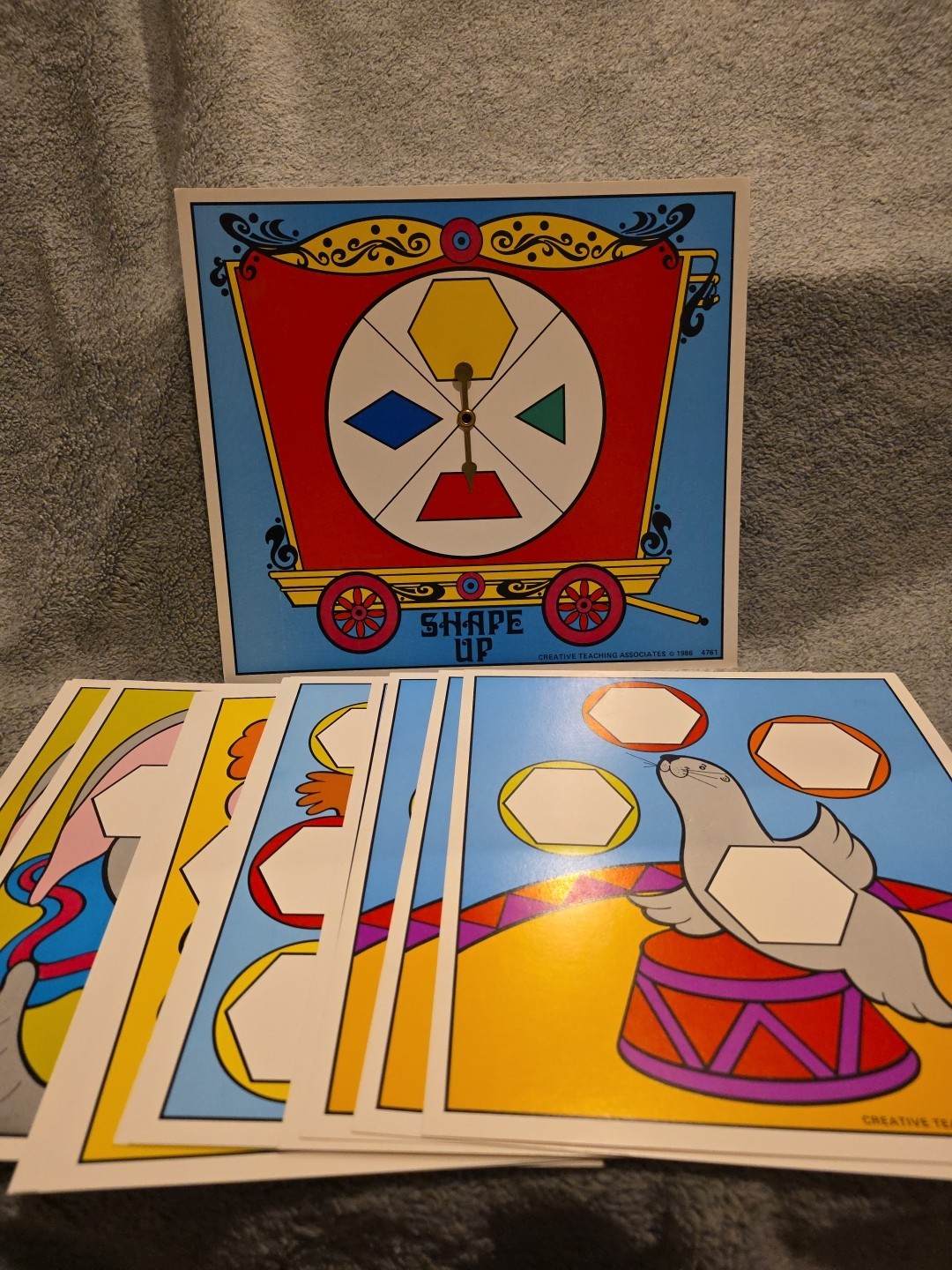 Vintage Shape Up Creative Teaching Associates 1986 Kids Learn