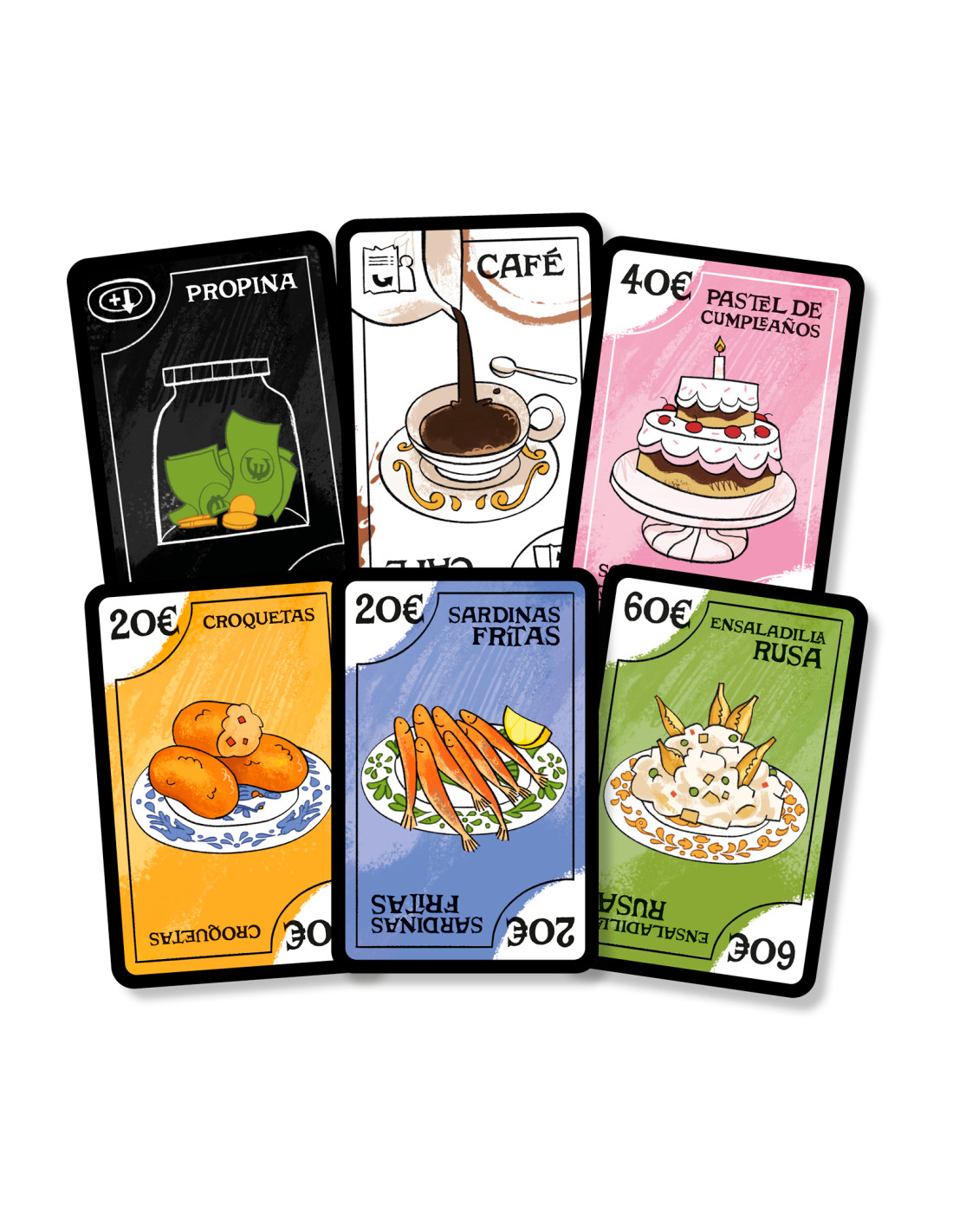 La Cuenta 2 Tomatoes Games Card Game Party Game Family Game Laying Game