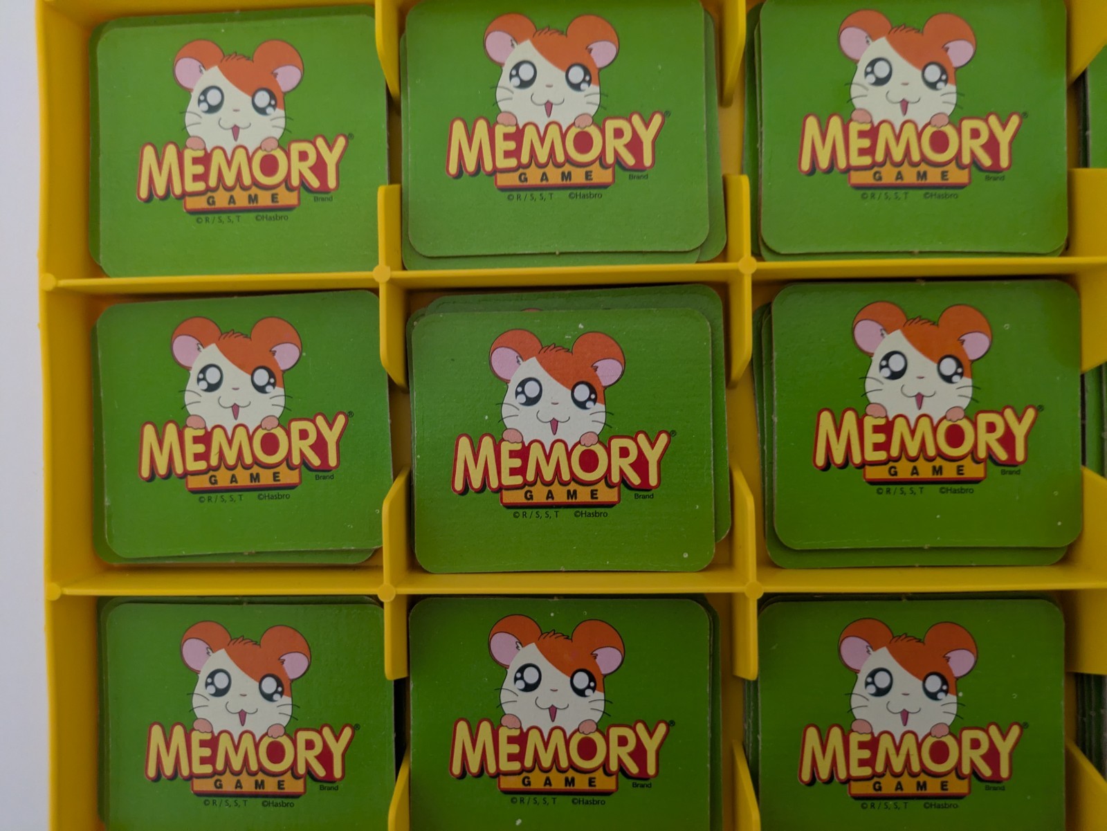 Hamtaro Memory Game COMPLETE Milton Bradley MB Hasbro 72 Cards 2002 Anime