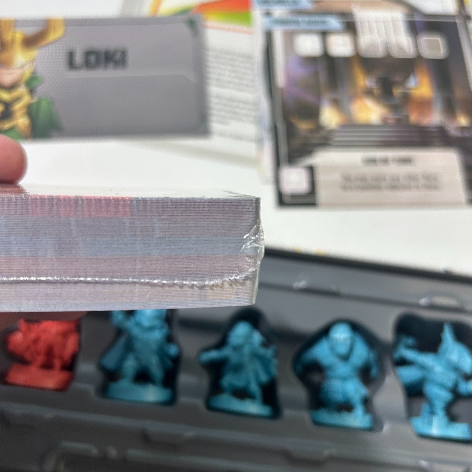 Marvel United Tales of Asgard Expansion Box CMON Open Box Loki Thor New Open Box