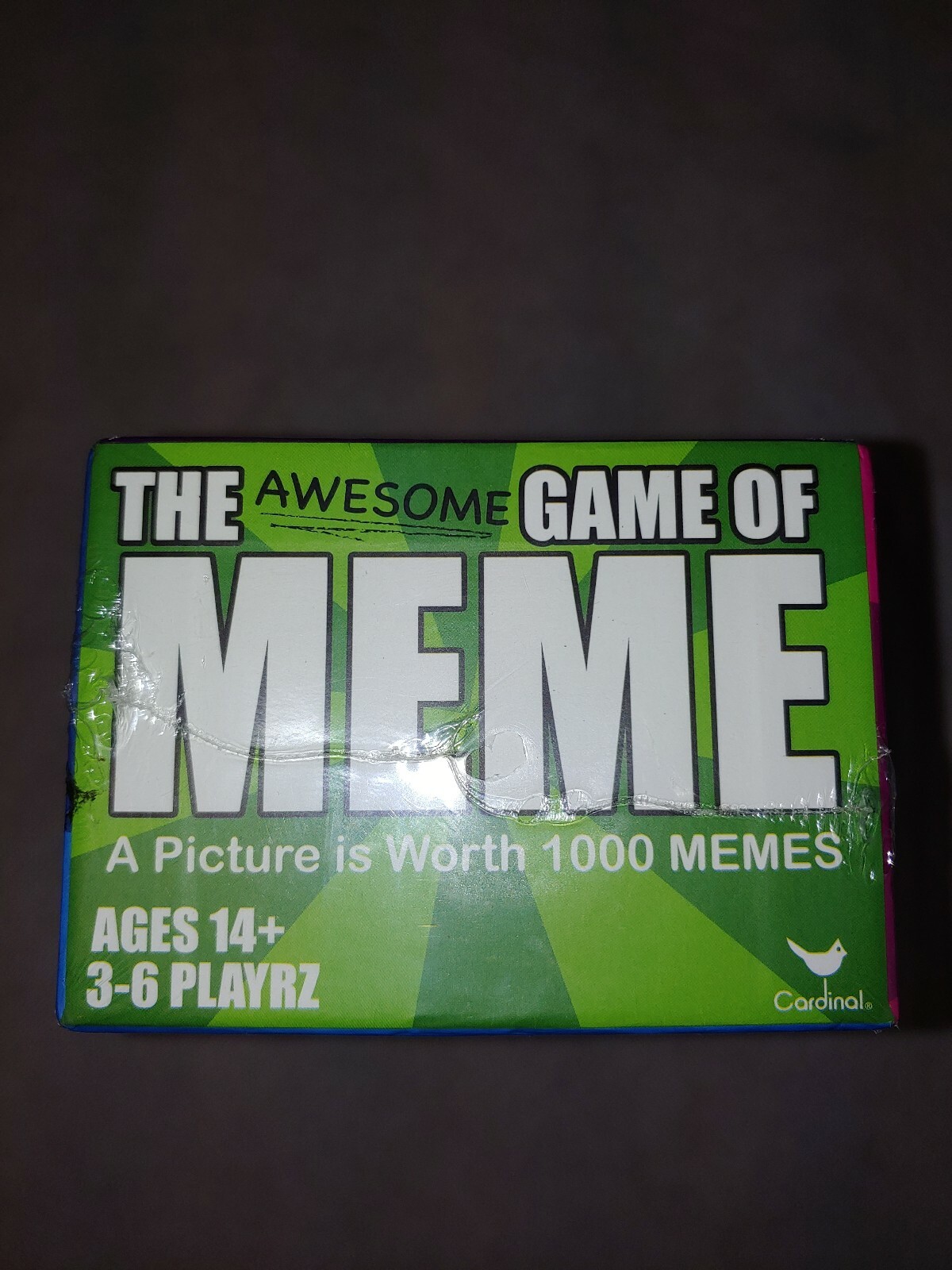 NEW The Awesome Game of Meme Card Game by Cardinal FRE SHIPPING