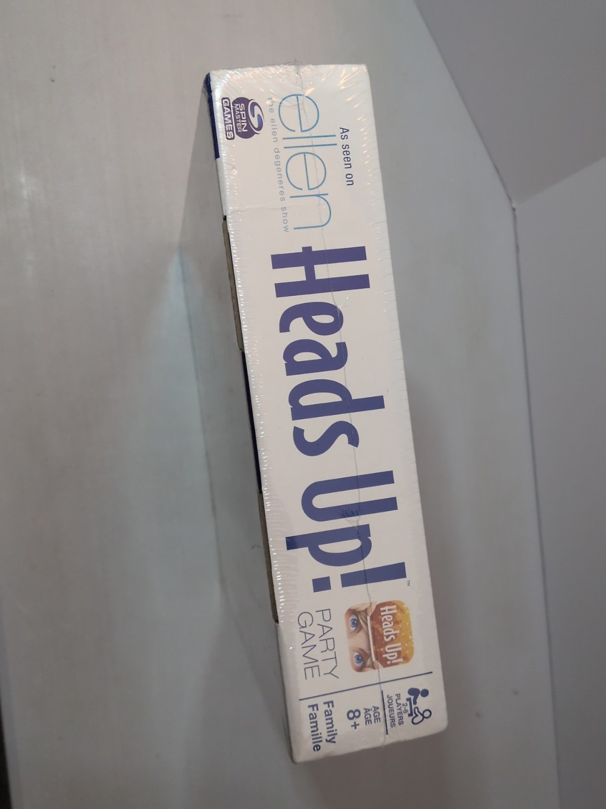 Heads Up! Party Game 3rd Edition NEW SEALED As Seen on Ellen Spinmaster