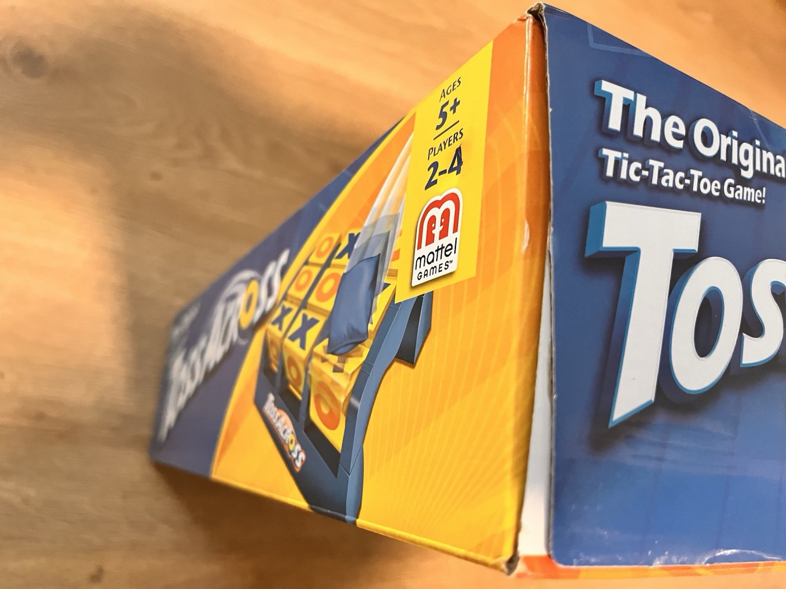 Mattel Games – Toss Across Game: The Original Tic-Tac-Toe Game (New Sealed)