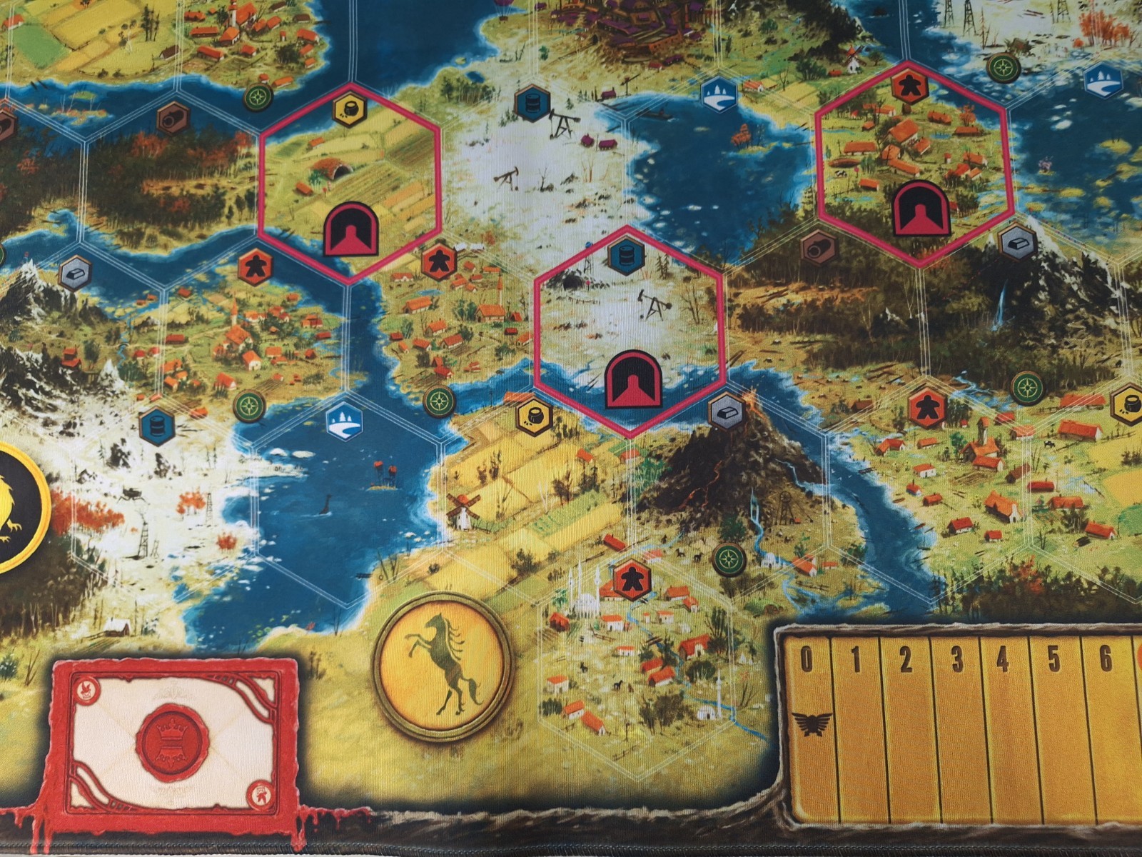 Official Scythe Neoprene Playmat 36″ x 28″ Board Game Mat – Stonemaier Games…
