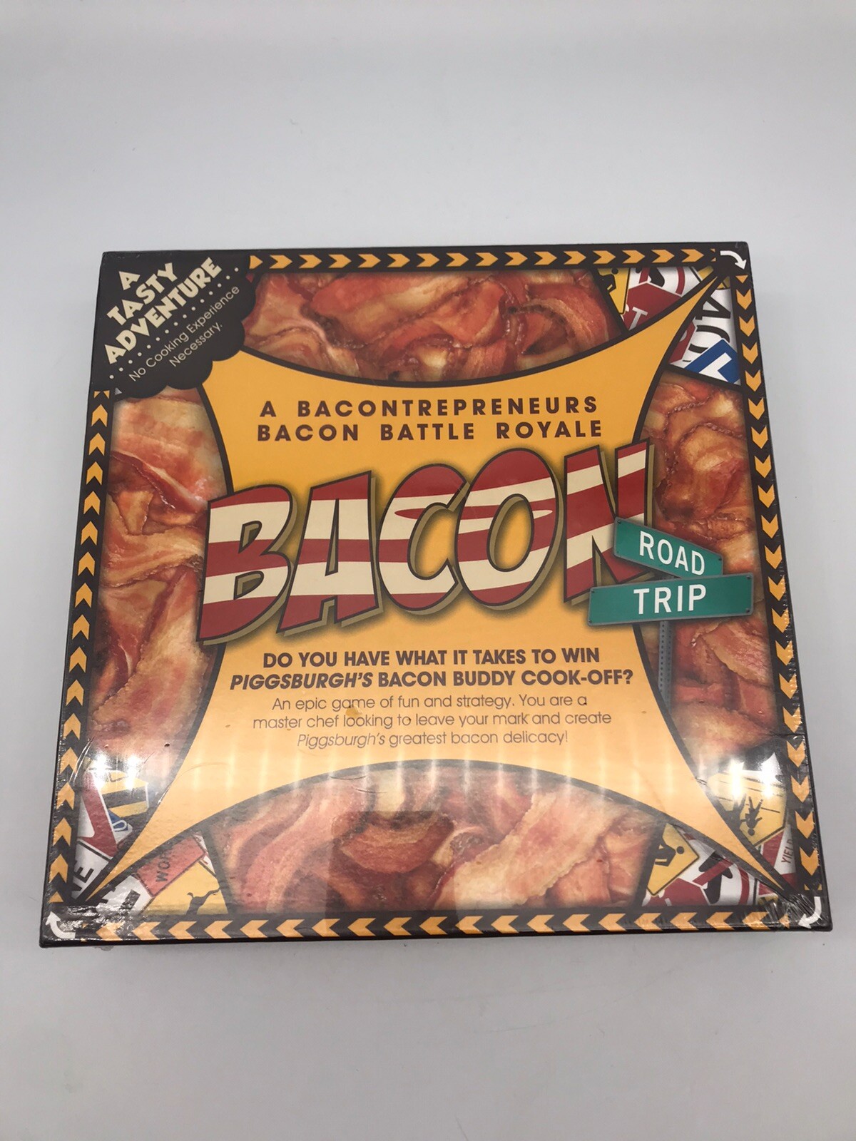 Bacon Road Trip: A Bacontrepreneurs Bacon Battle Royale Board Game NEW & SEALED!