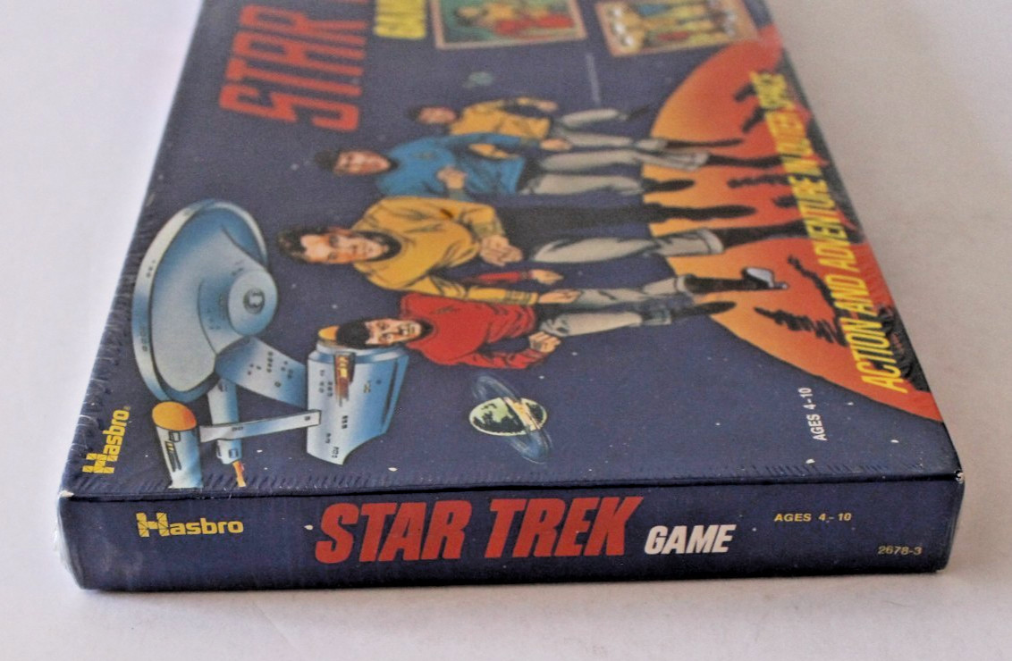 STAR TREK 1974 VINTAGE BOARD GAME HASBRO NEW FACTORY SEALED 50+ YEARS OLD