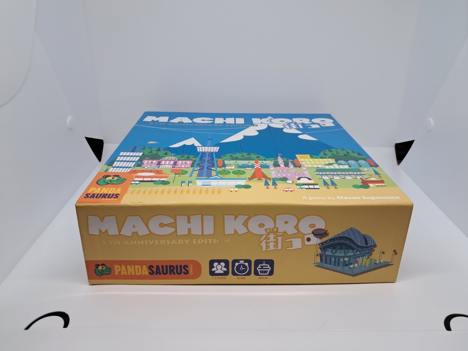 Machi Koro 5th Anniversary Edition Board Card Game Pandasaurus 100% Complete
