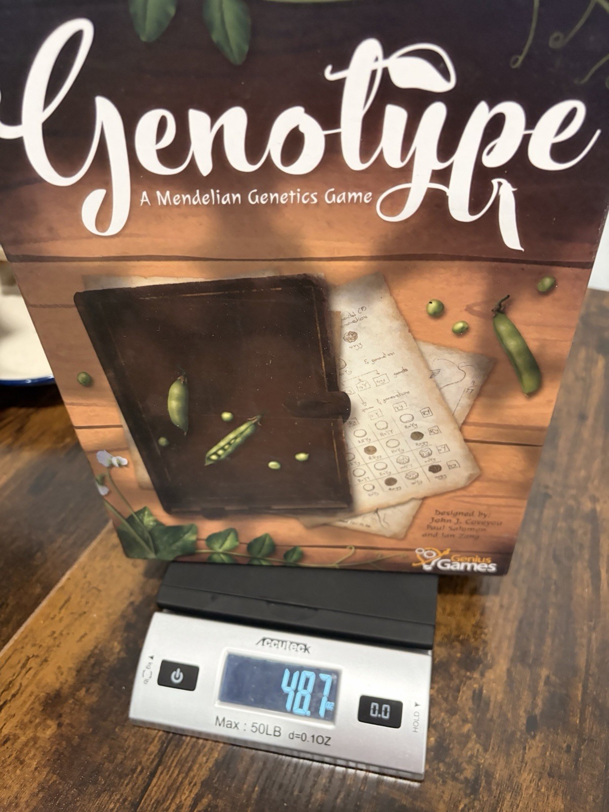 Genotype board game Genius Games Punnett Squares