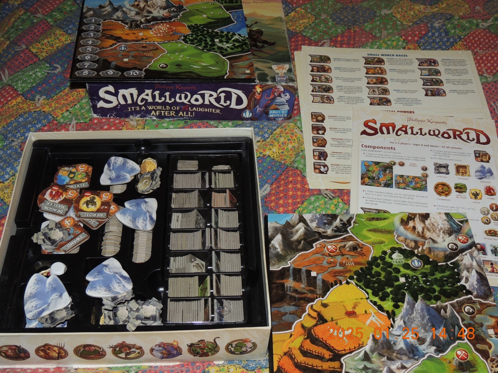 Days of Wonder – Small World Board Game Excellent Condition! Phillipe Keyaerts