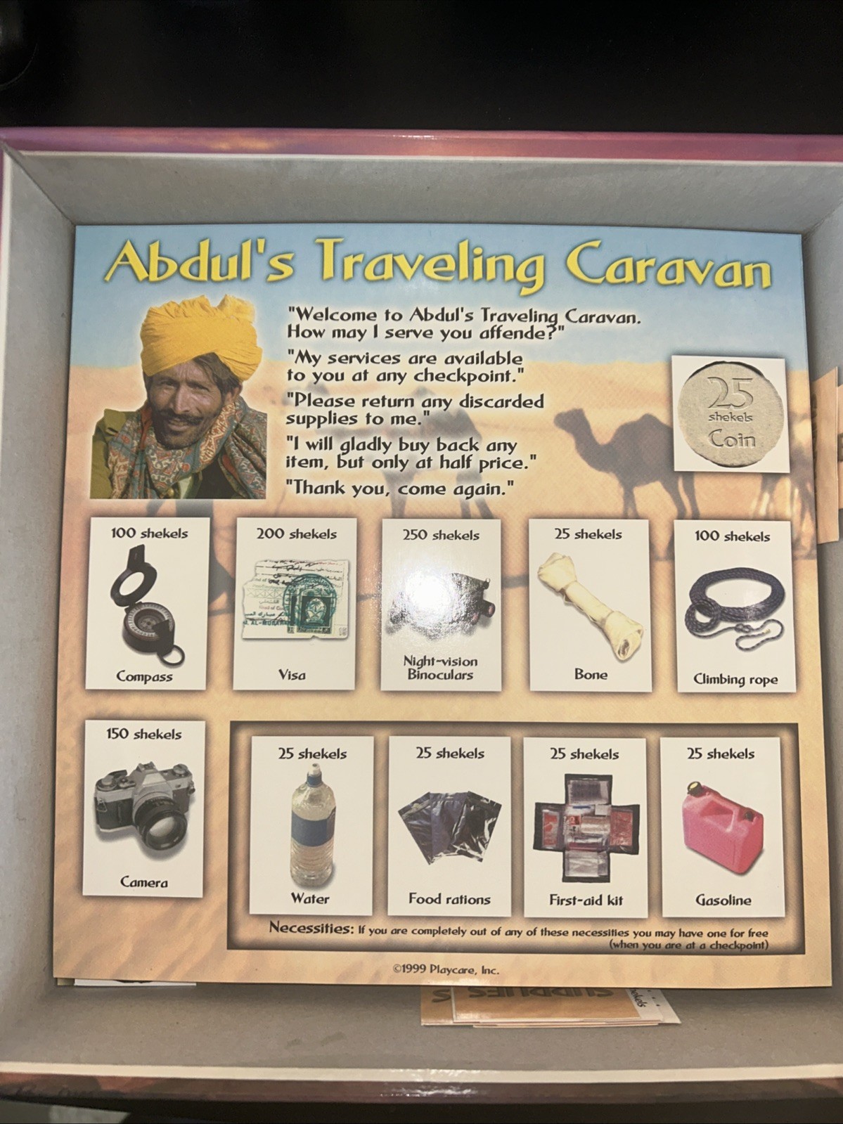 Tommy Nelson The Lost Mountain of God Biblical Adventure Board Game Complete!!