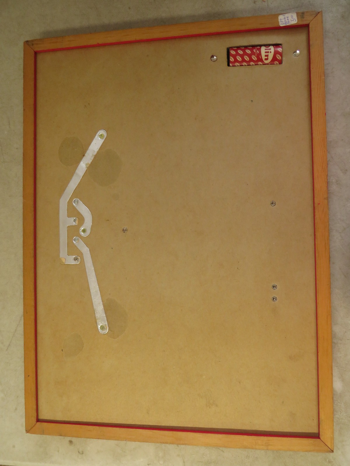 Vintage 1950’s Jim Prentice ELECTRIC BASEBALL GAME In Original Box