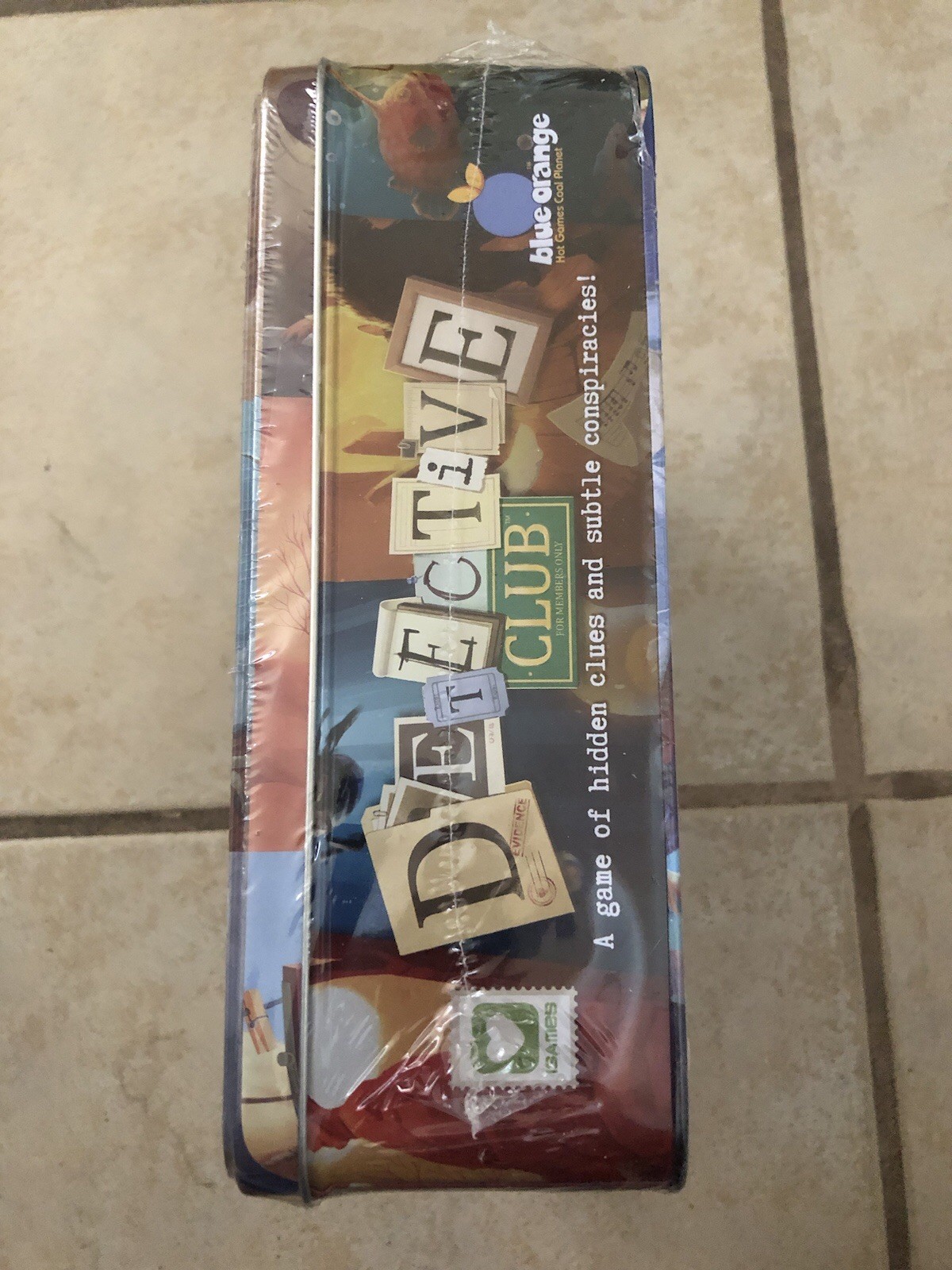 Detective Club Boardgame by Blue Orange (Metal Tin Ed.) SEALED