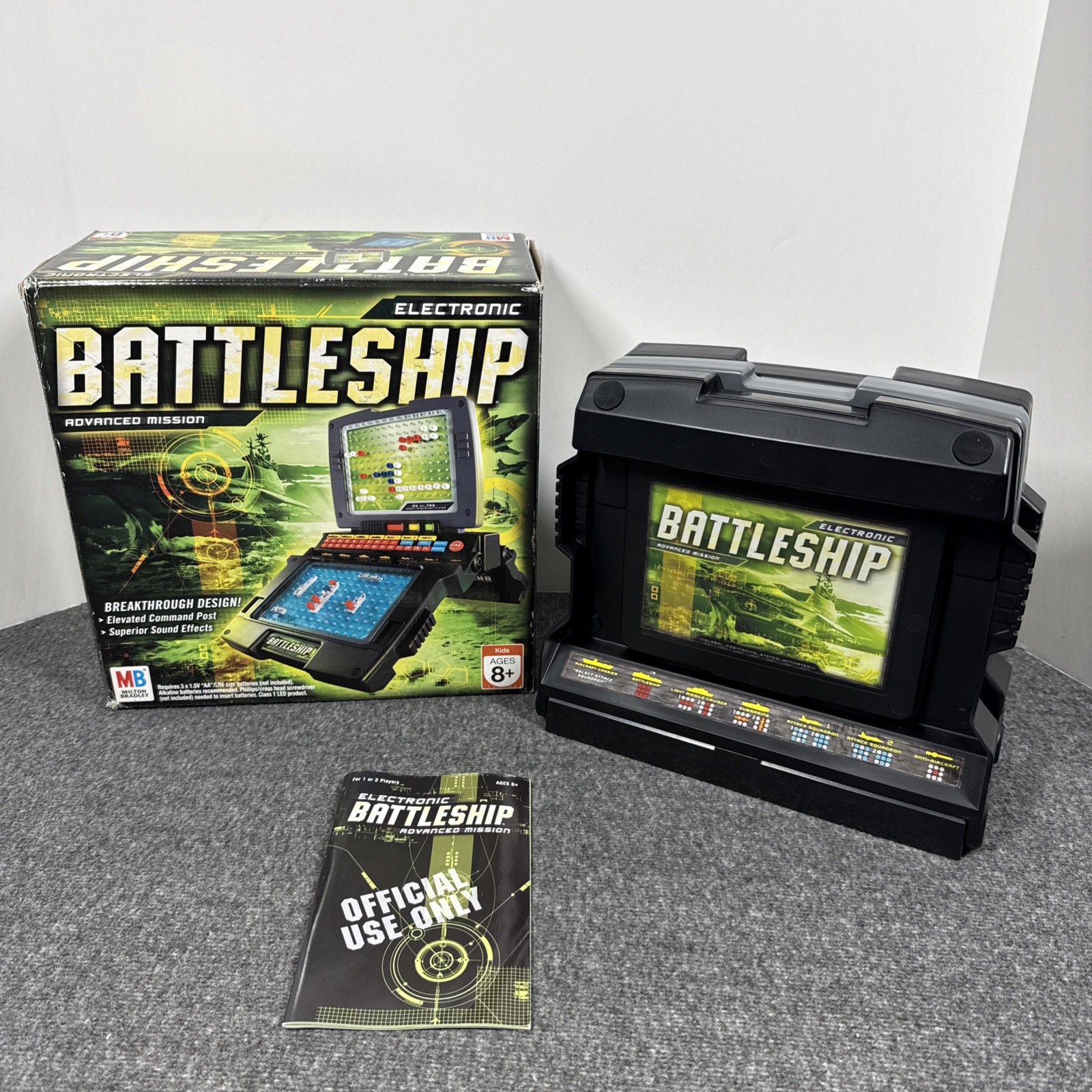 💥Advanced Mission Electronic Battleship Game 100% Complete Multiple Games in 1