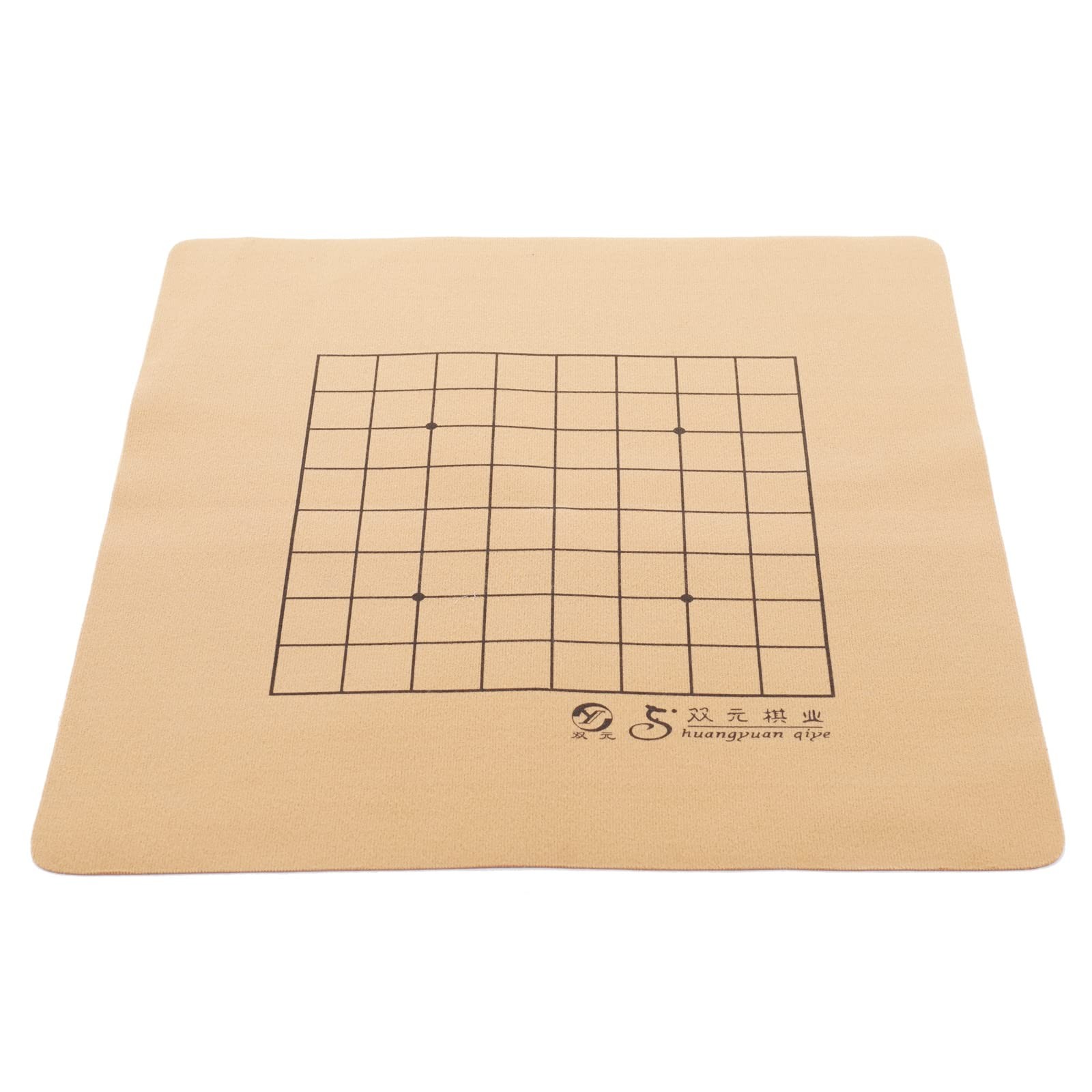 Go Game Board Reversible 9 x 9/13×13 Roll-up and Foldable Faux Leather Board Por