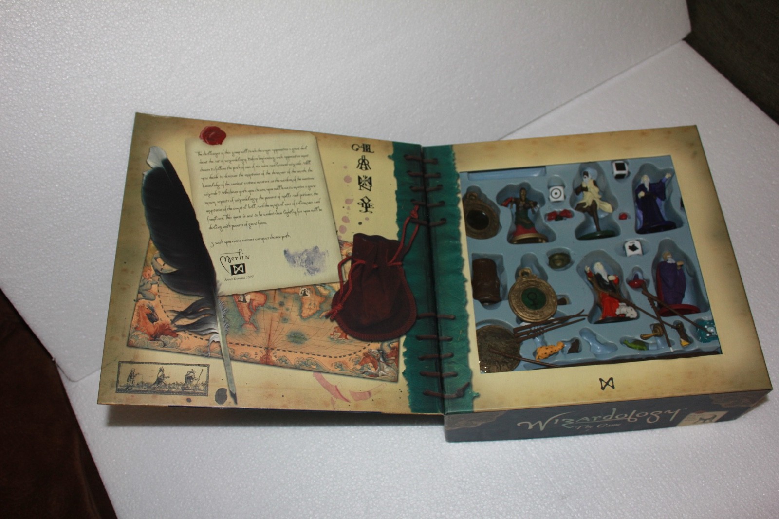 WIZARDOLOGY / The Game – 2007 Sababa Toys – Great Fun! Spirit Chambers/Amulets