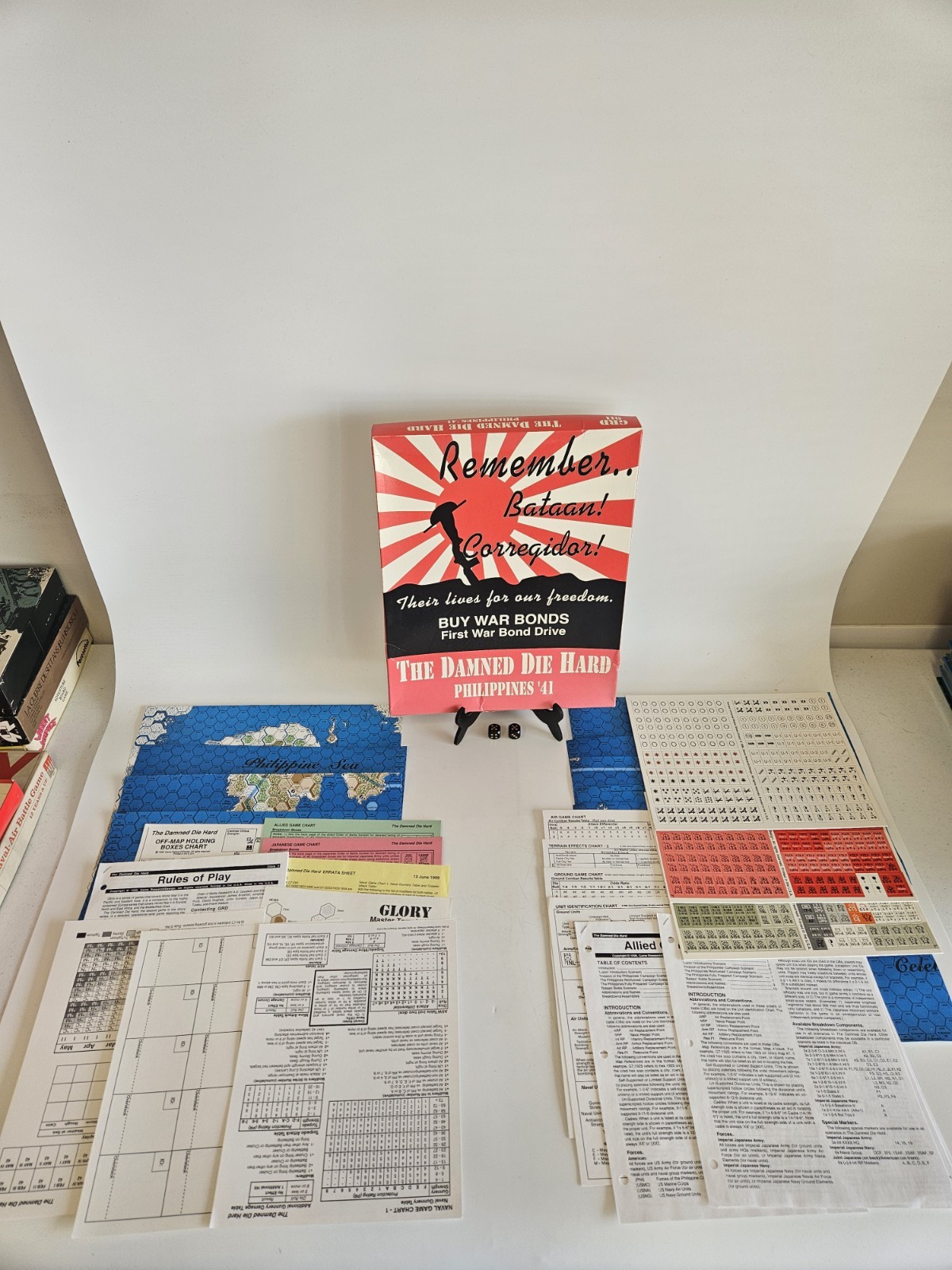 UNPUNCHED Damned Die Hard – Philippines ’41; GRD 911; 1999; Vintage Game