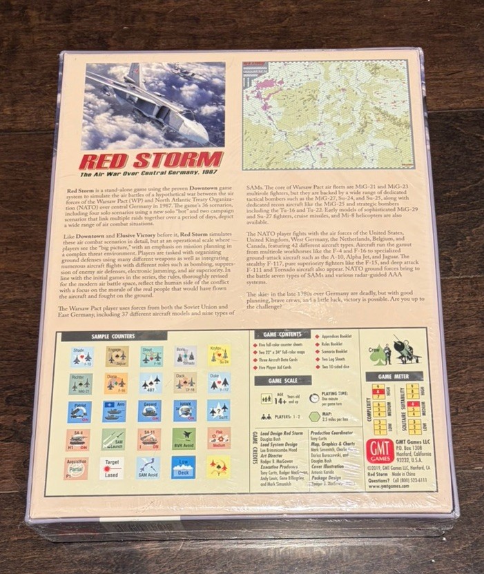 GMT Games Red Storm BRAND NEW SEALED 2019 Air War Over Germany 1987