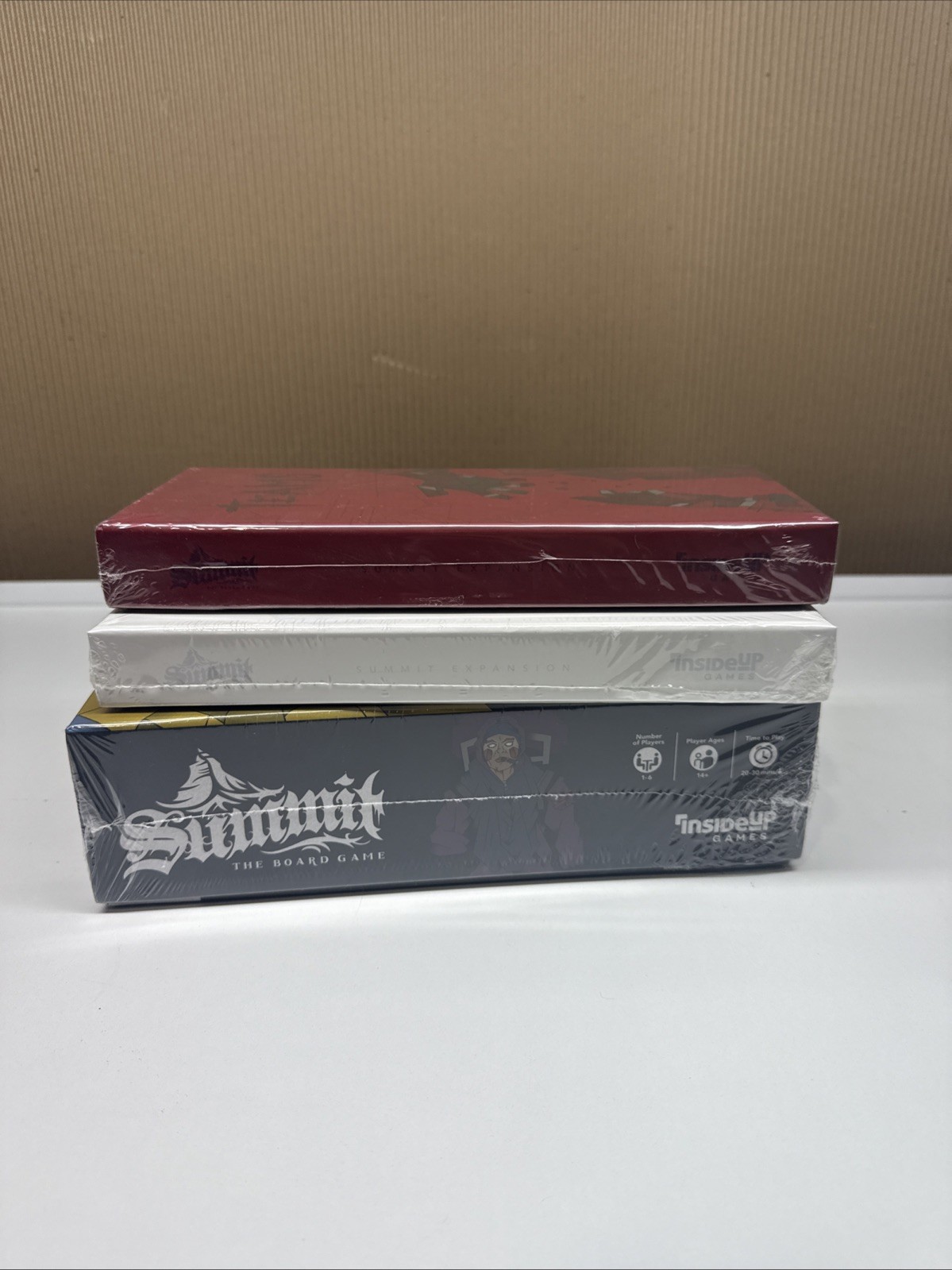 InsideUp Summit Board Game with Teams and Yeti Expansions – New Sealed!