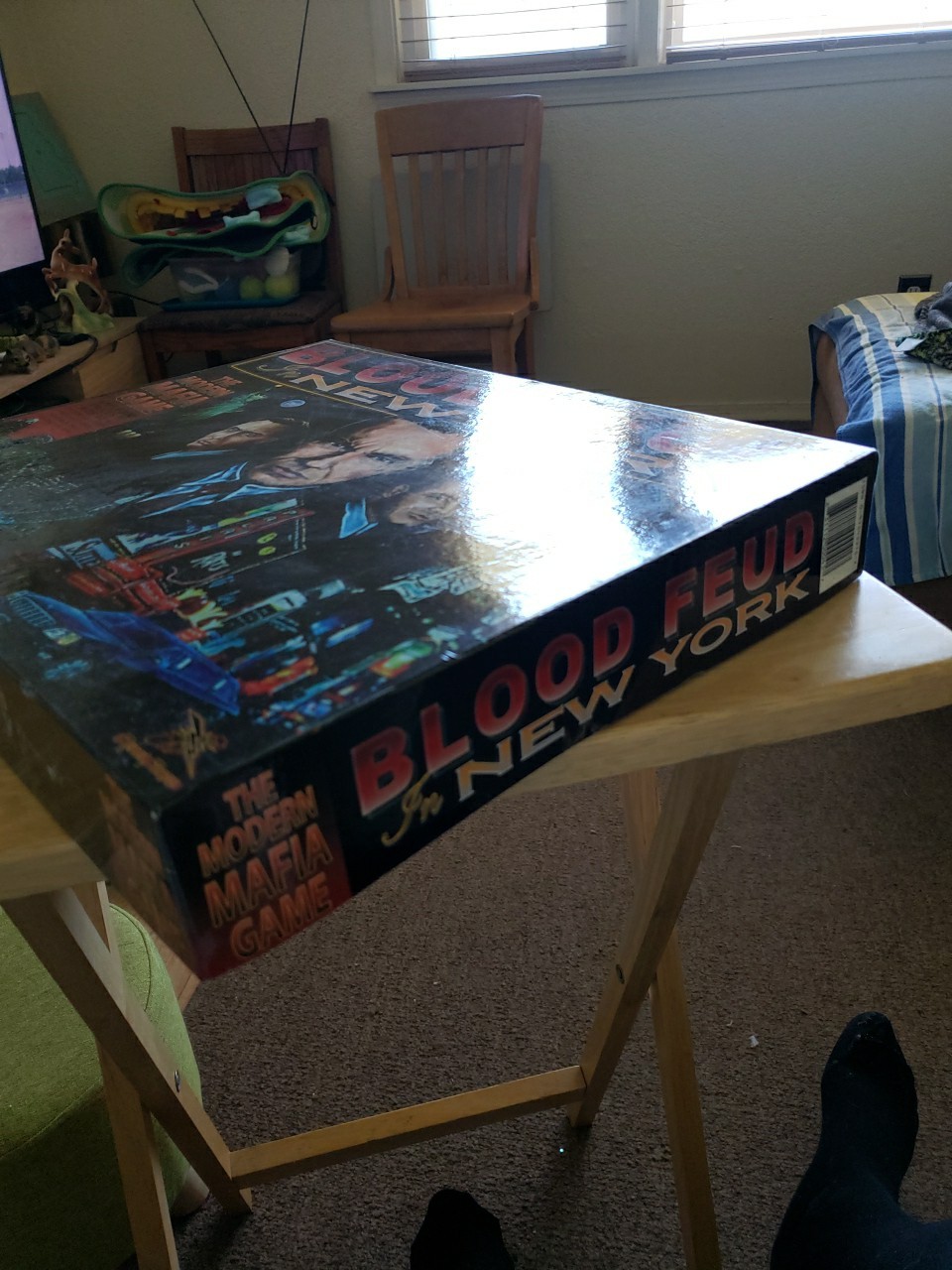 Blood Feud New York Board Game Eagle Games Sealed NEW COMPLETE 300+ Miniatures