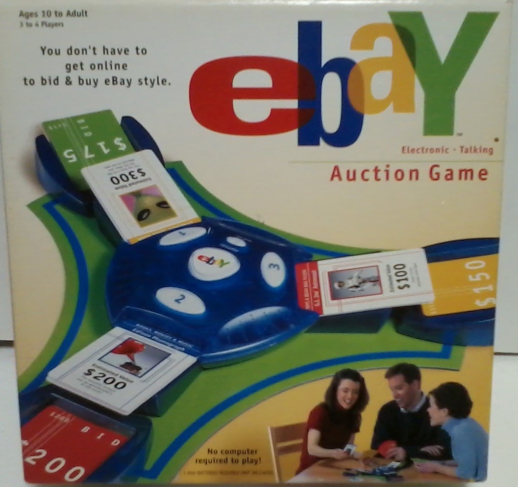 Hasbro Parker Brothers eBay Electronic Talking Auction Game Vintage