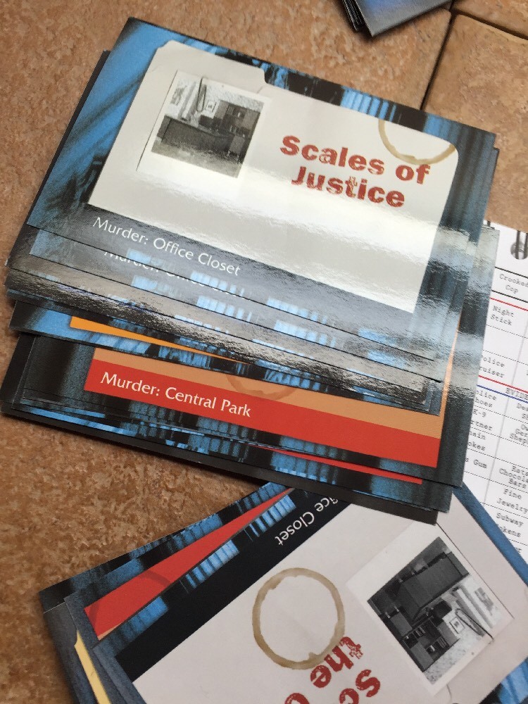 Law & Order detective game by Cardinal