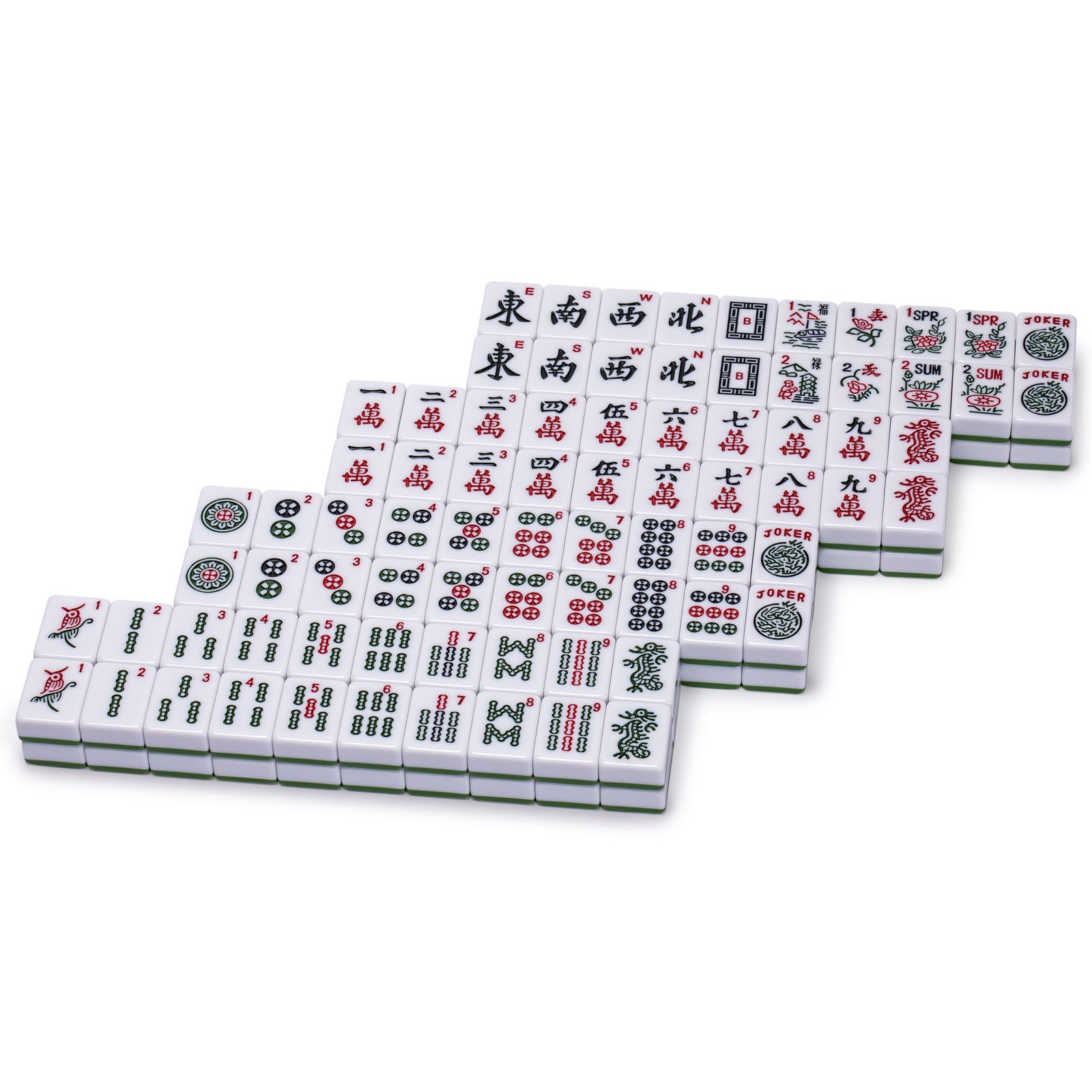 Set of 166 American Mahjong Tiles, “Huntington” (Tiles Only Set)