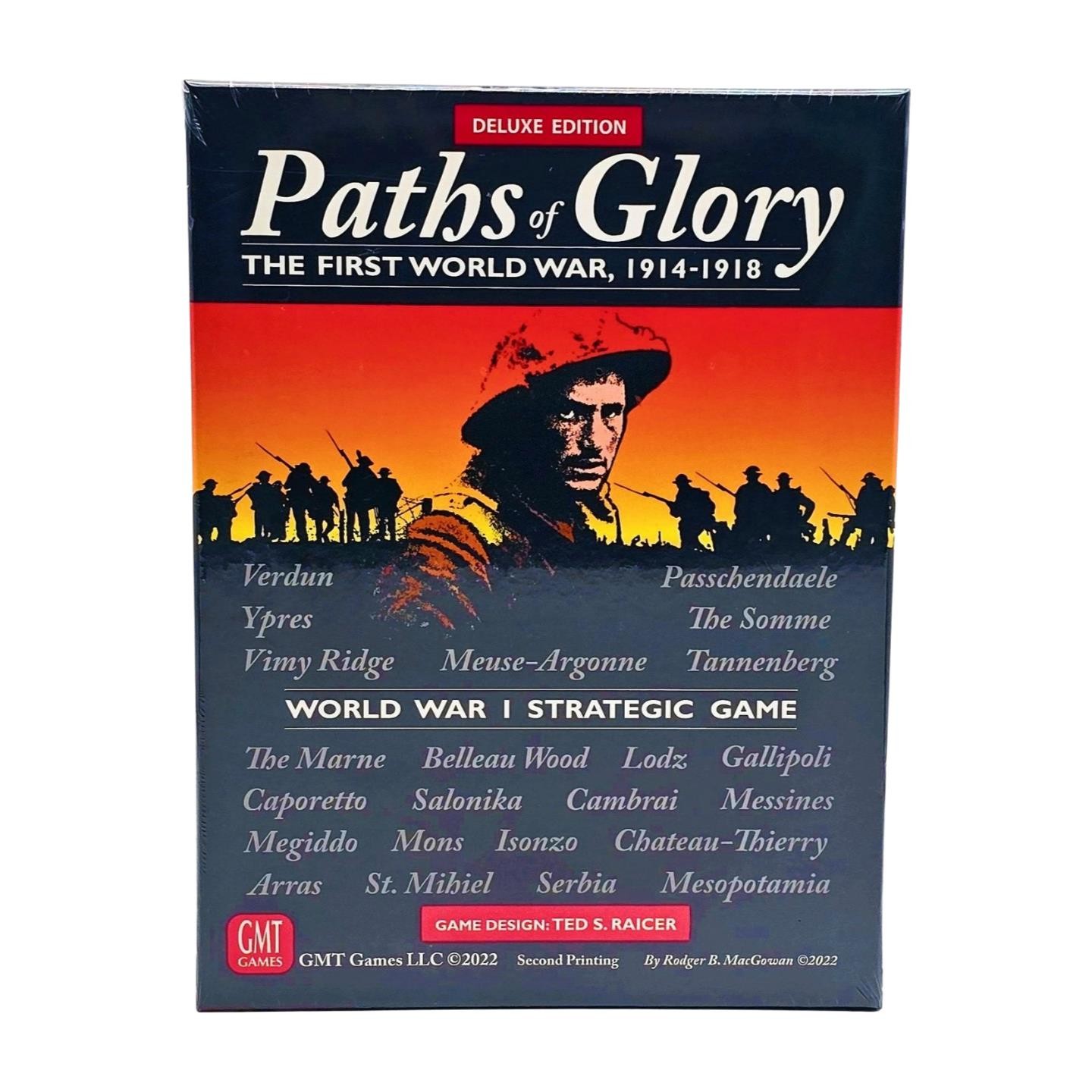Paths of Glory Deluxe Edition 2nd Printing by GMT Games – SEALED