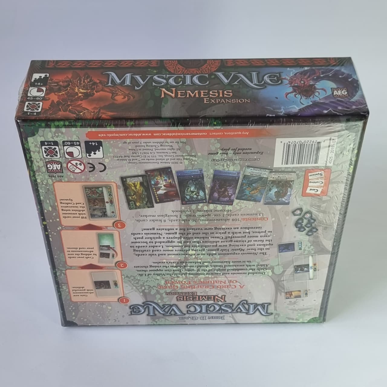 Mystic Vale Nemesis Expansion Card Crafting Board Games AEG Alderac New Sealed