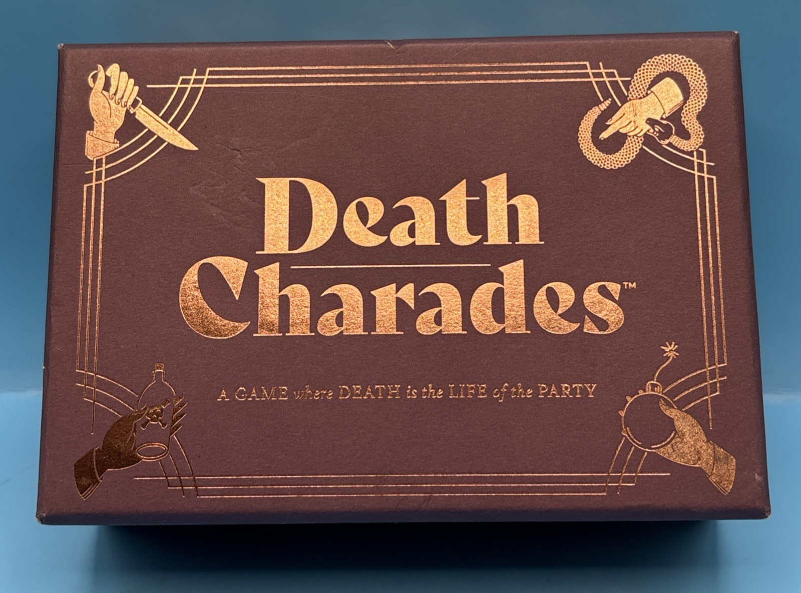Death Charades Party Card Game – Open Box, Complete, Played Once