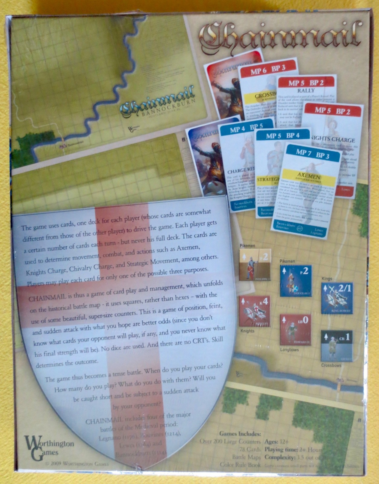 Chainmail: Medieval Combat 2009 Worthington Games in shrink. Free shipping
