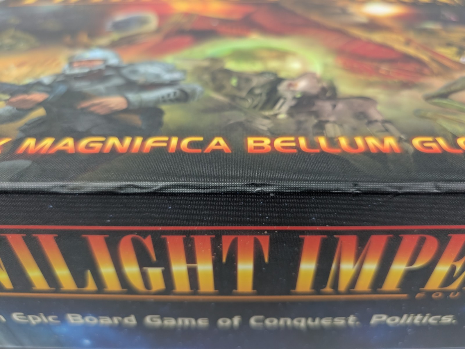 Twilight Imperium Fourth Edition Fantasy Flight Space 4X Board Game Unpunched