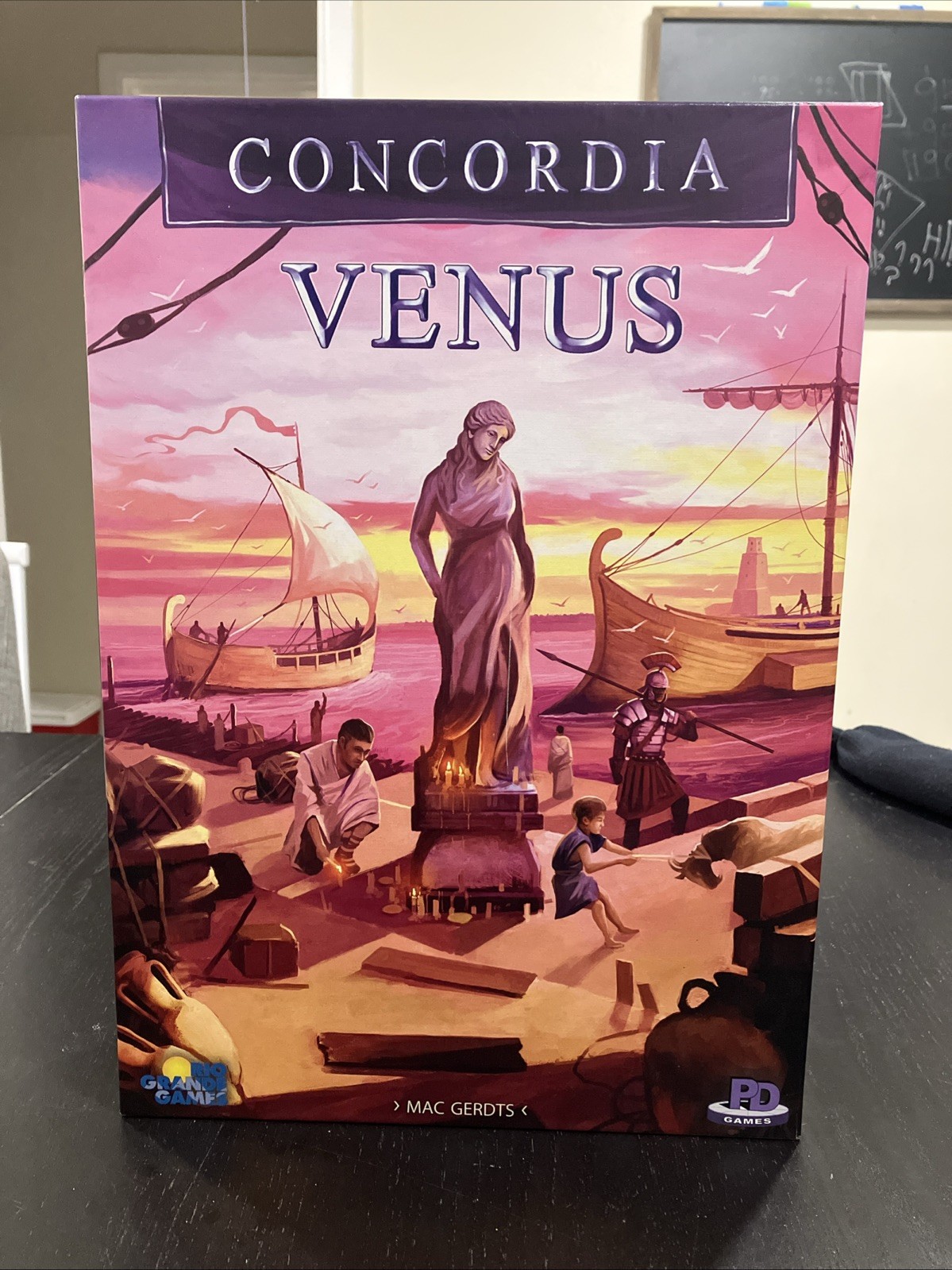 Concordia Venus Board Game With Salsa Expansion & Aegyptus et Creta maps.