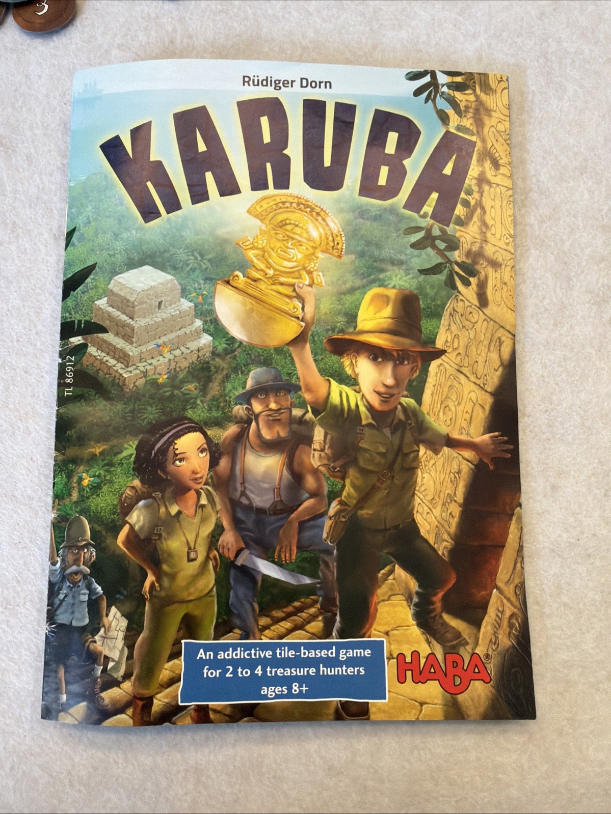 Karuba board game – 100% complete – gently used – HABA – Rüdiger Dorn