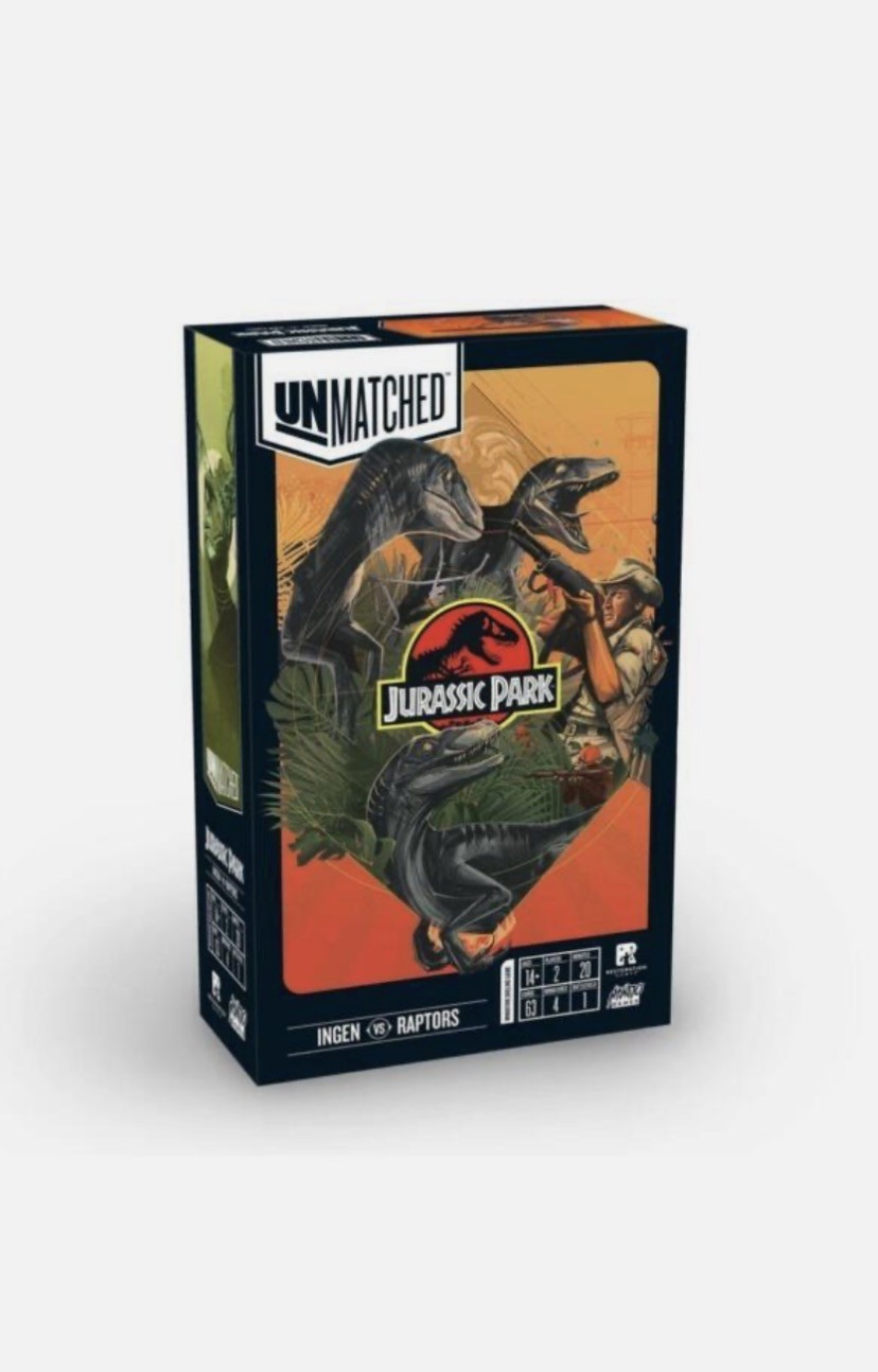Unmatched Jurassic Park Ingen Vs. Raptors (New in Shrink)