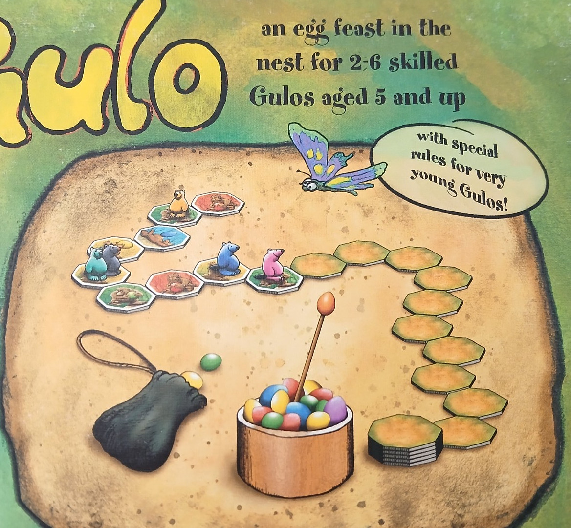 2003 GULO GULO Hungry Wolverine Family Board Game By Zoch COMPLETE Excellent!