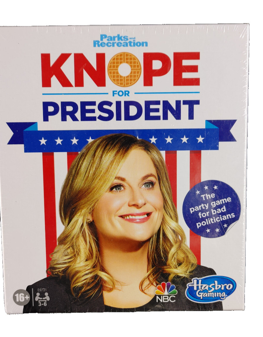 Knope For President Party Card Game for Ages 14+ NBC Parks & Recreation Show