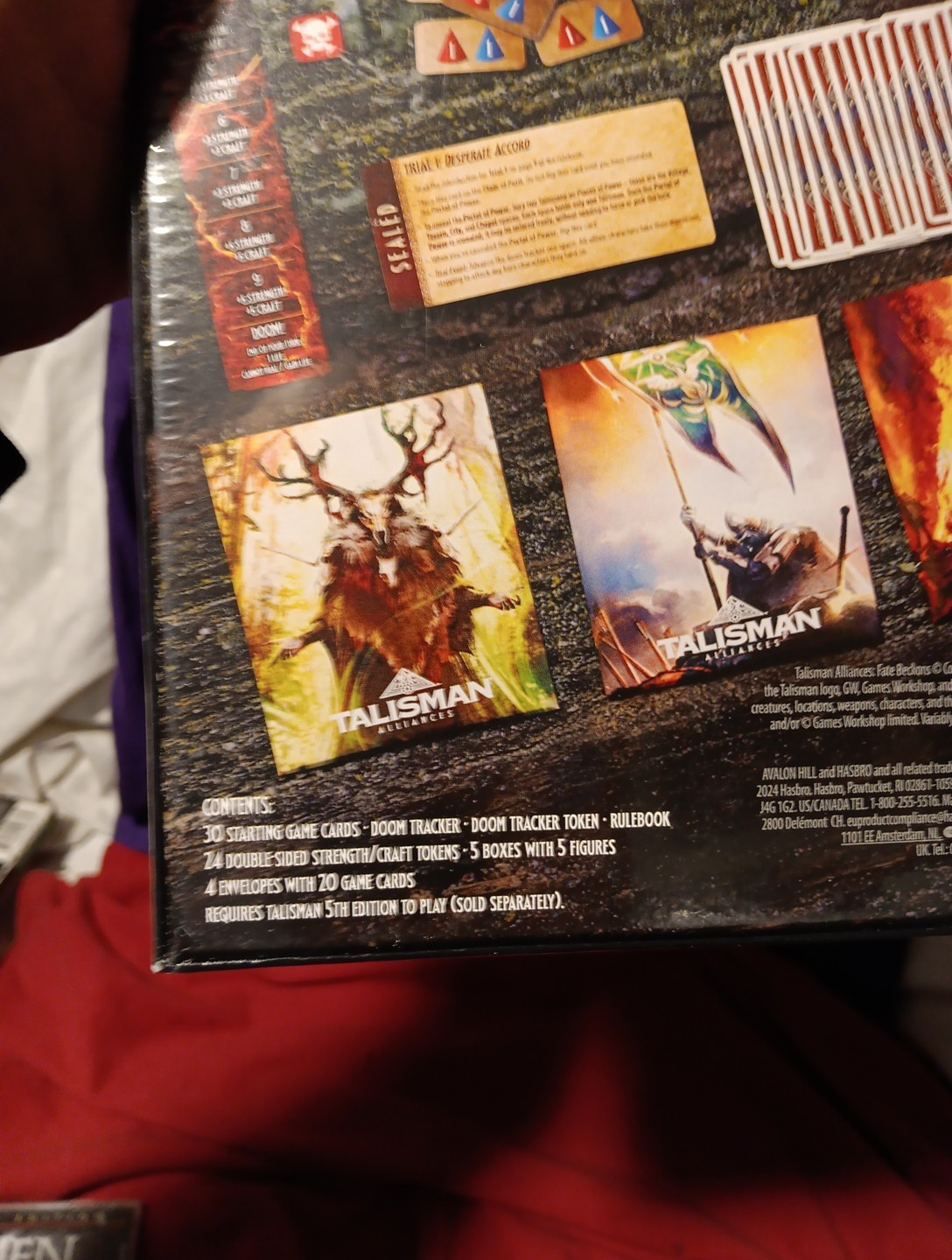 Talisman Alliances Fate Beckons Board Game Expansion Talisman 5th Ed FAST SHIPPI