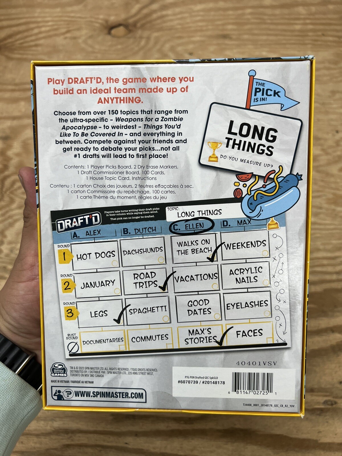 Draft’d, a Drafting Game for Everyone, Party Game, Night Game for College