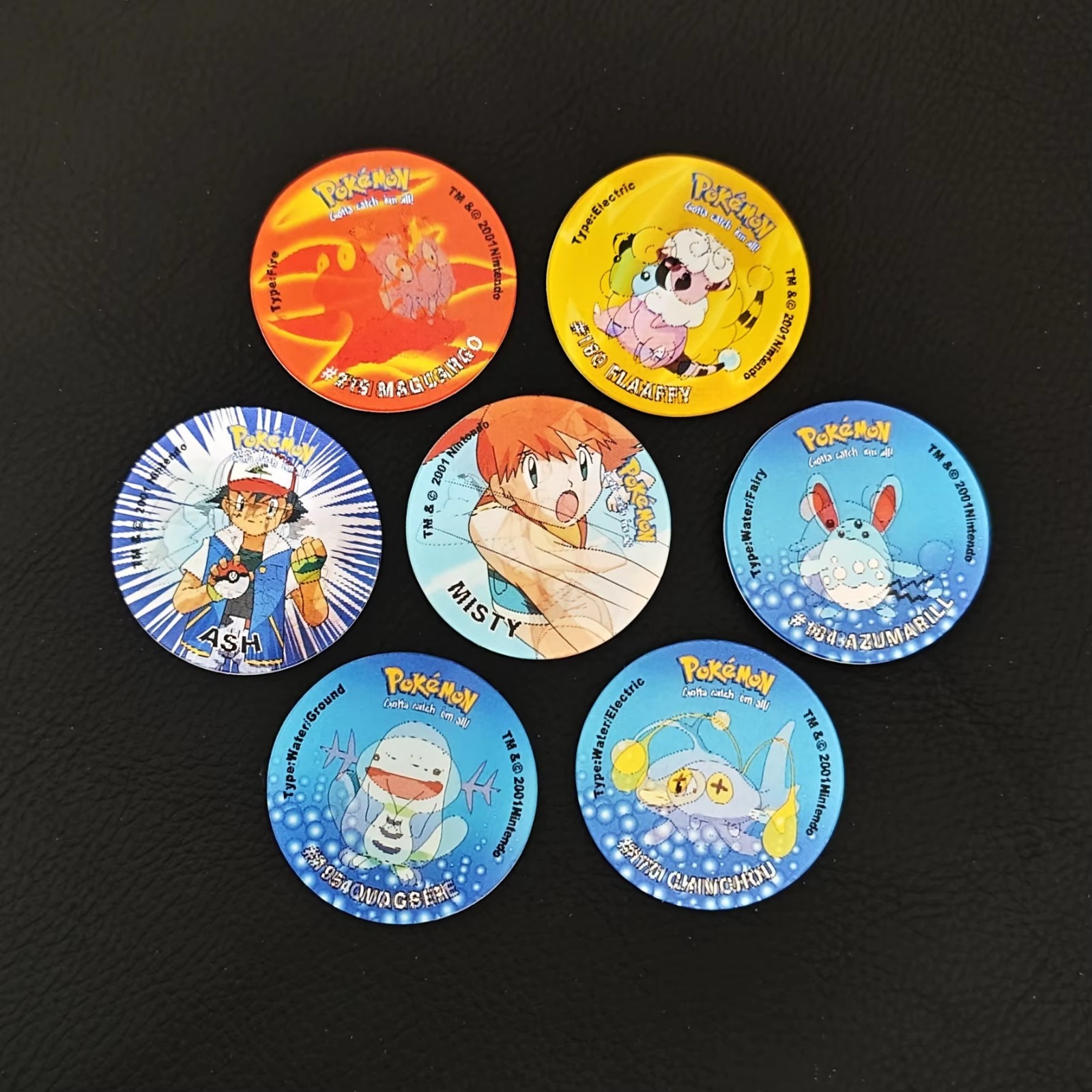 Pokemon Tazos 3D – 92/92 pcs Complete Set