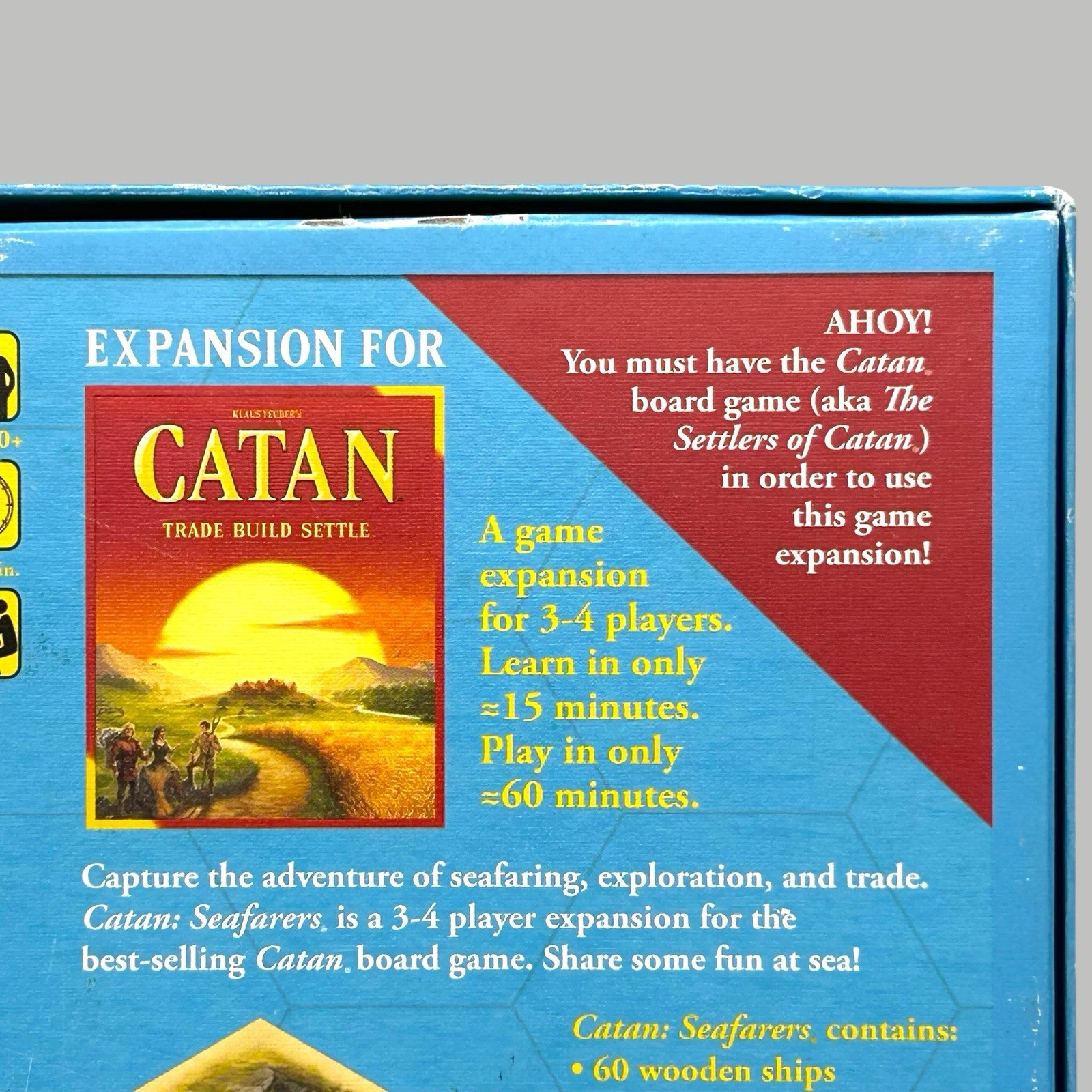 Catan Expansion Seafarers 2016 PLUS 5-6 Player Expansion Set Complete Used/New
