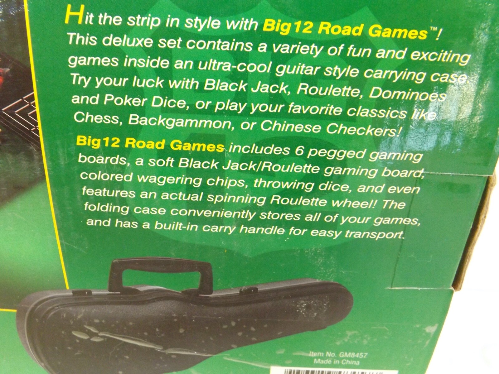 2004 Violinist Style Game Pack Travel Case Deluxe Roulette Cards Dice Chips Etc