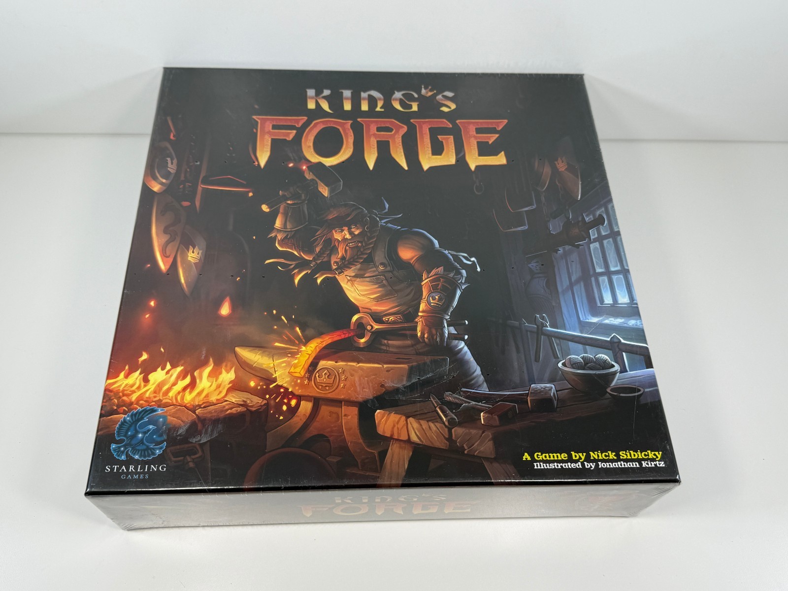 King’s Forge Board Game Sealed 2018 Starling Games Nick Sibicky